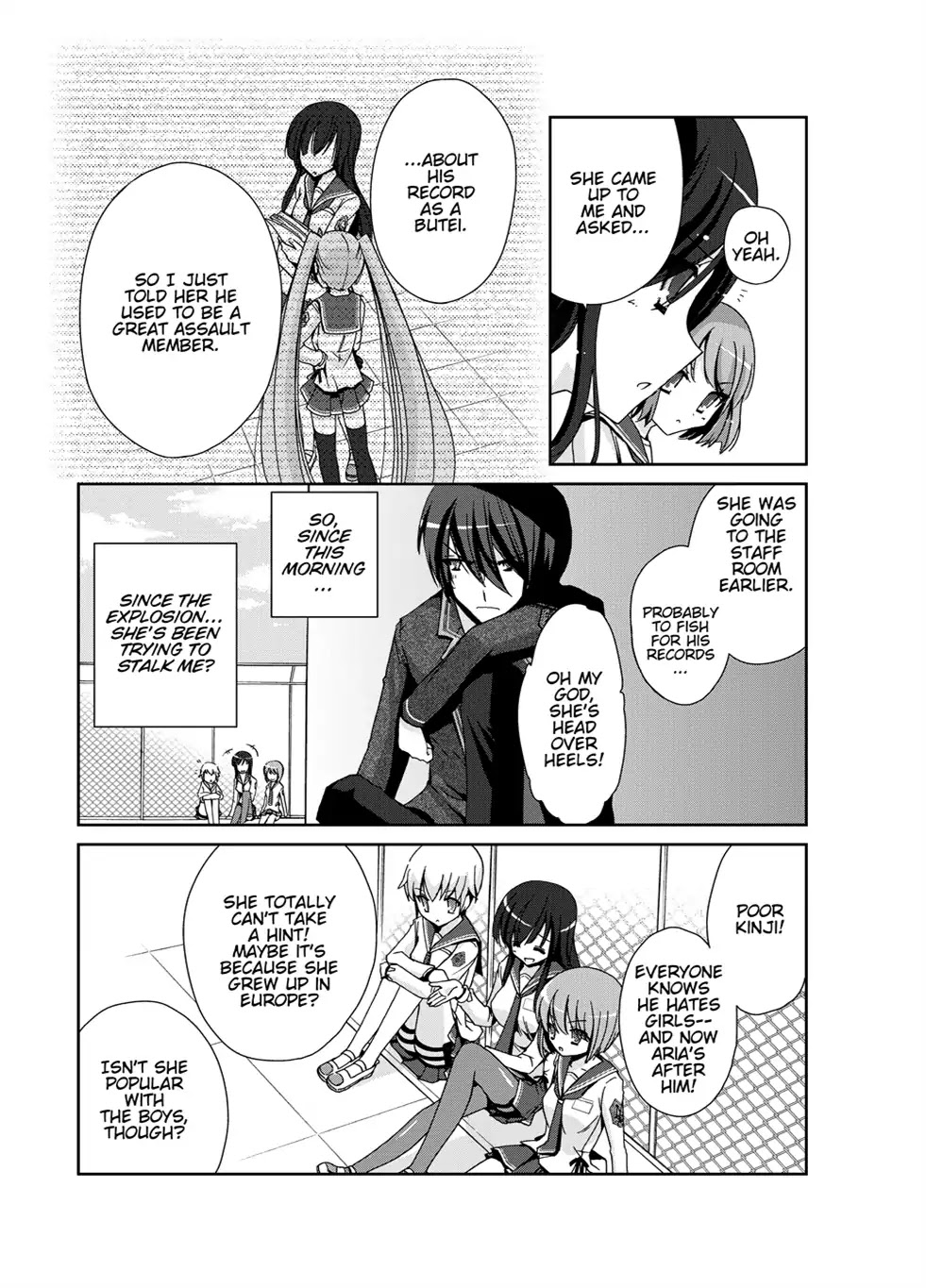 Hidan no Aria Chapter 3 page 22 - Chapter 3: Vol.1 Bullet 3: I’ll Blow You a New Hole!