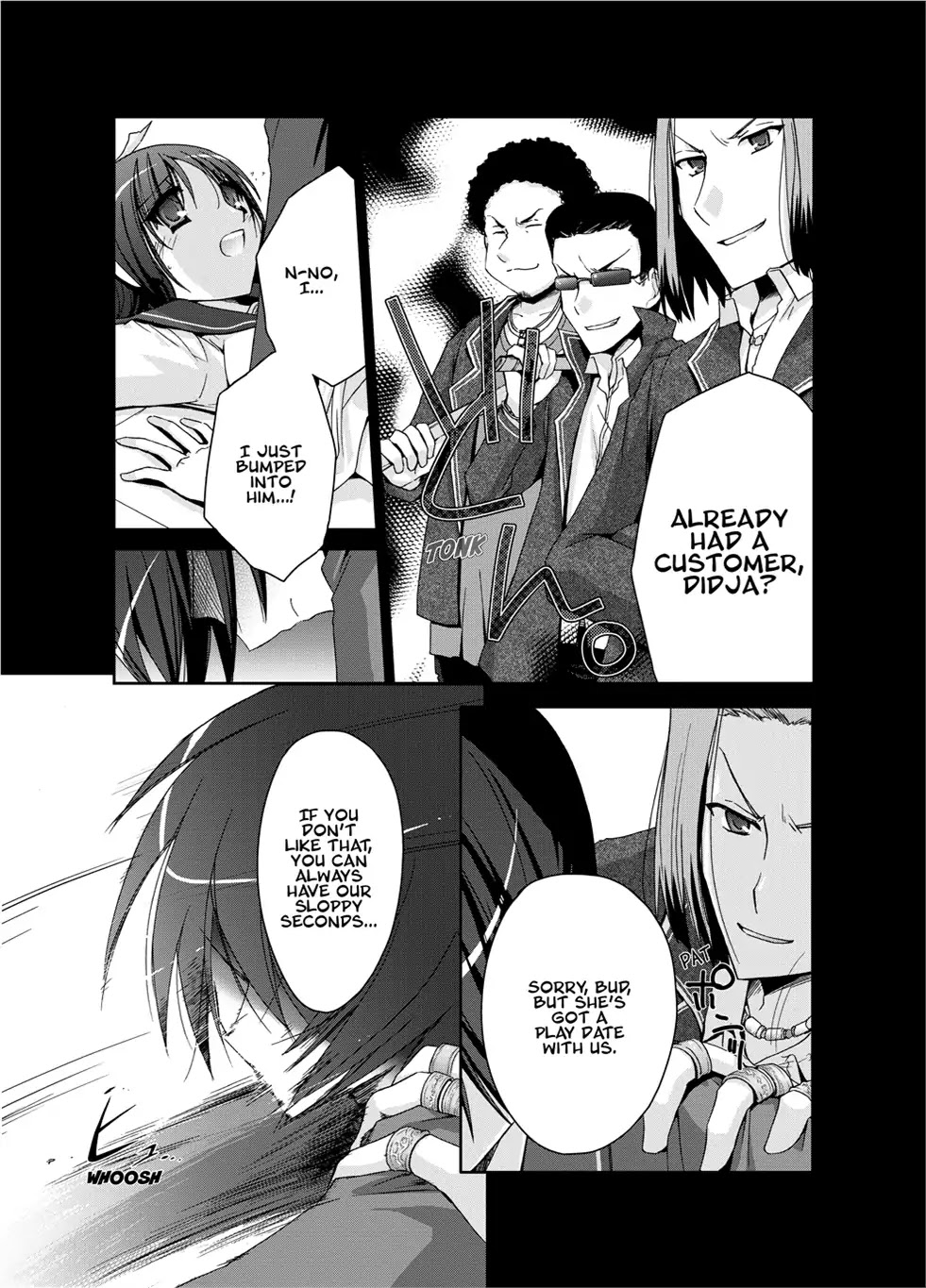 Hidan no Aria Chapter 3 page 6 - Chapter 3: Vol.1 Bullet 3: I’ll Blow You a New Hole!