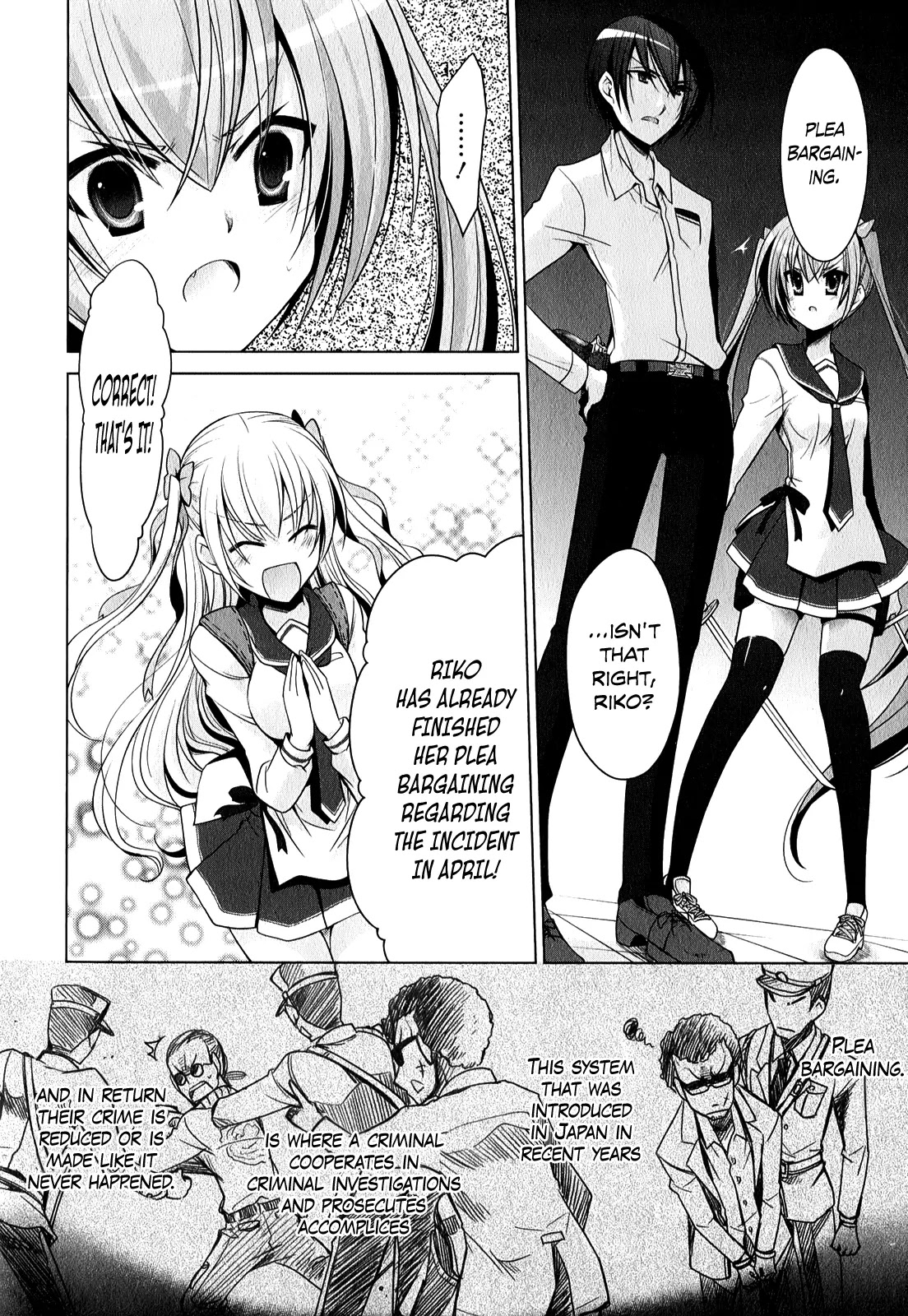 Hidan no Aria Chapter 30 page 19 - Chapter 30: Quadra in the Moonlight