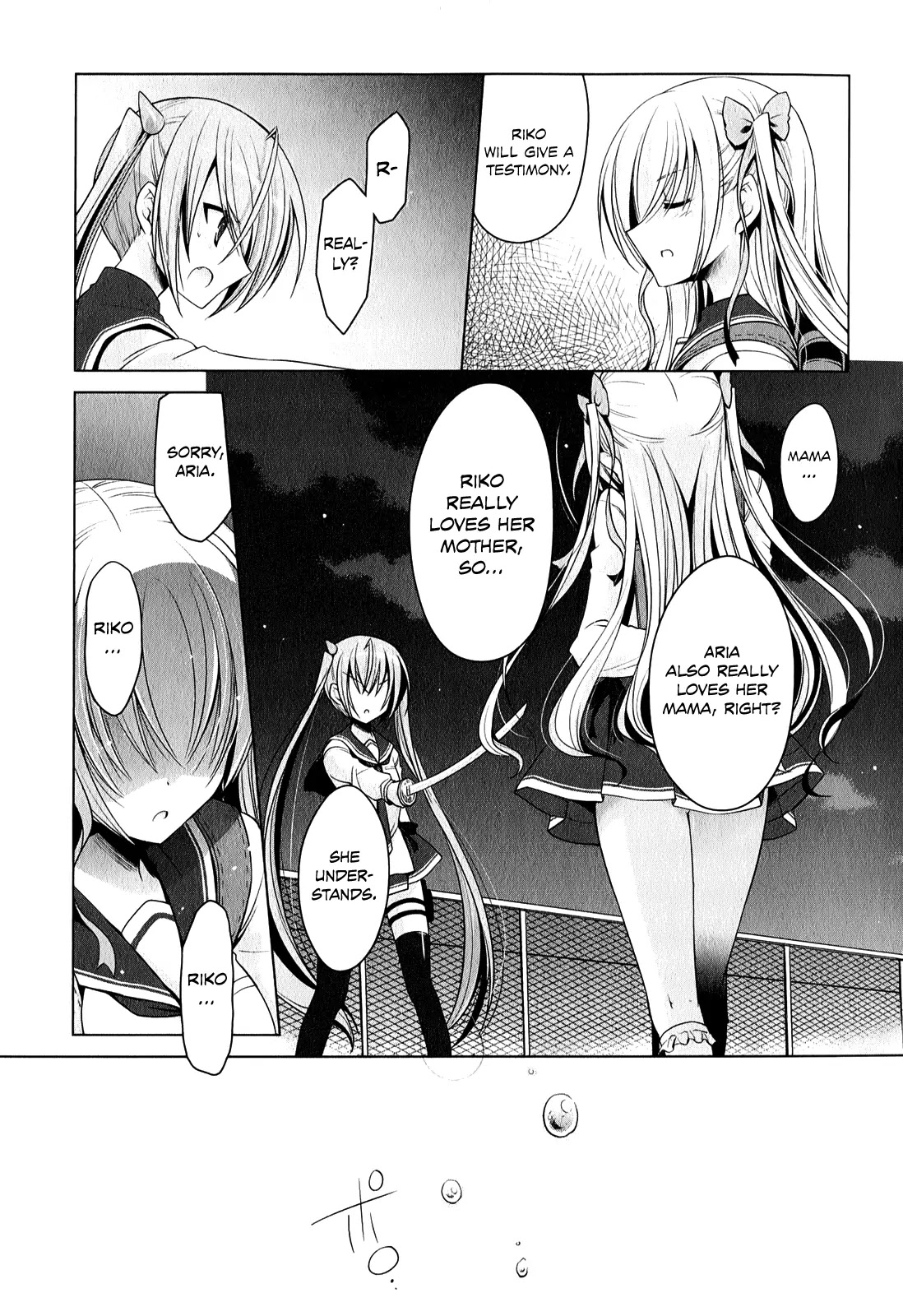 Hidan no Aria Chapter 30 page 22 - Chapter 30: Quadra in the Moonlight