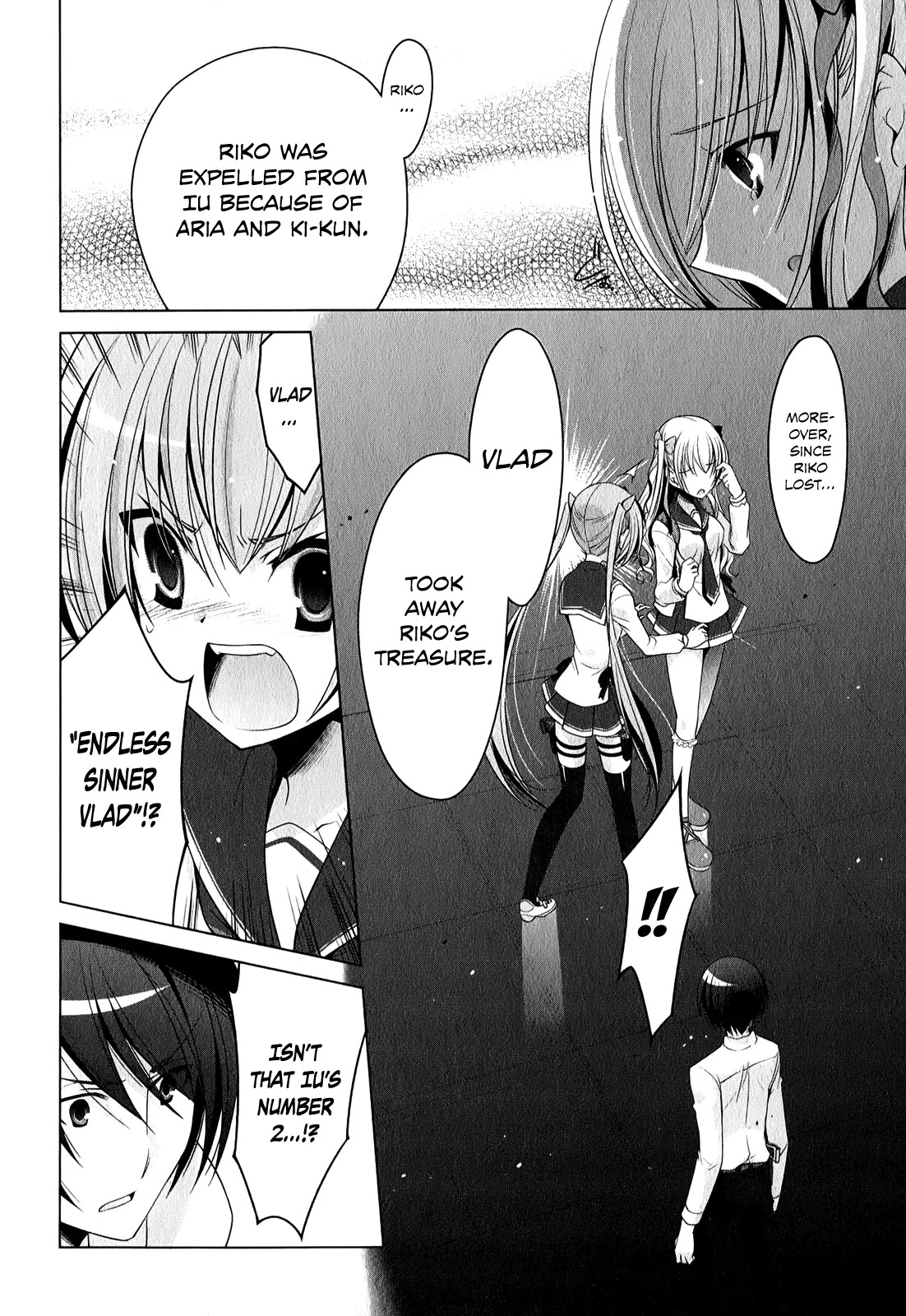 Hidan no Aria Chapter 30 page 25 - Chapter 30: Quadra in the Moonlight