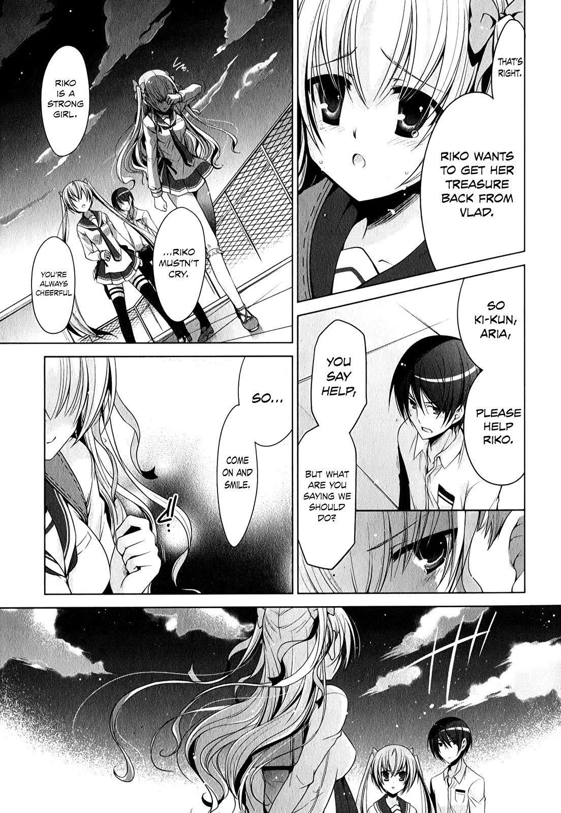 Hidan no Aria Chapter 30 page 26 - Chapter 30: Quadra in the Moonlight
