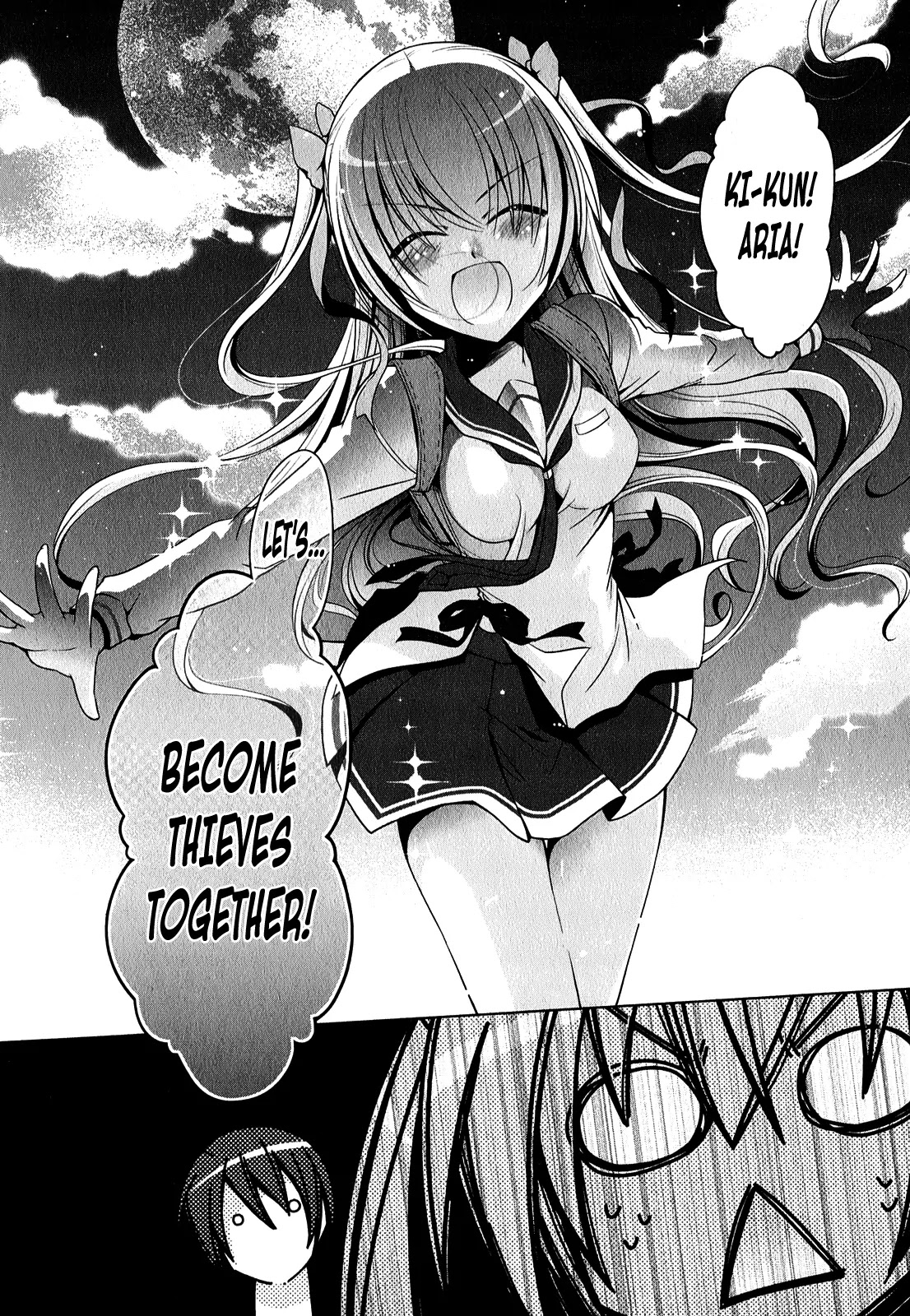Hidan no Aria Chapter 30 page 27 - Chapter 30: Quadra in the Moonlight