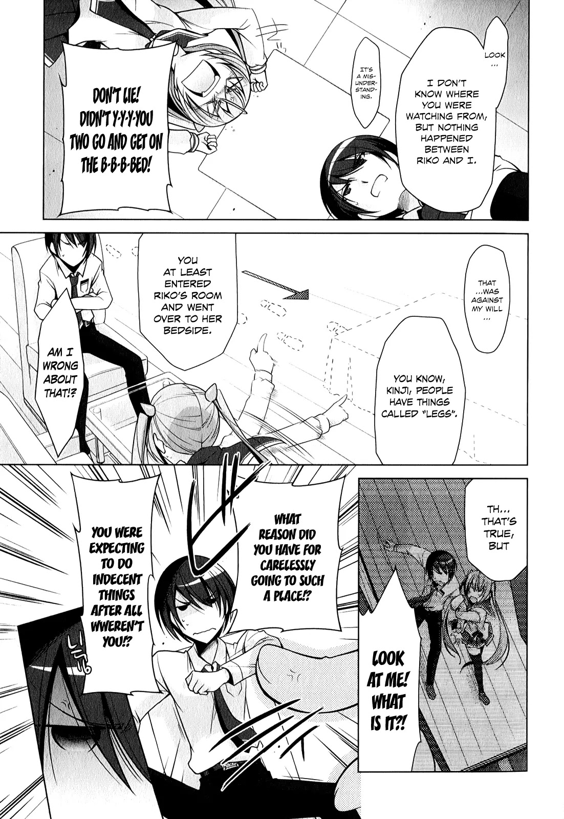 Hidan no Aria Chapter 31 page 14 - Chapter 31: Riko of Butei High