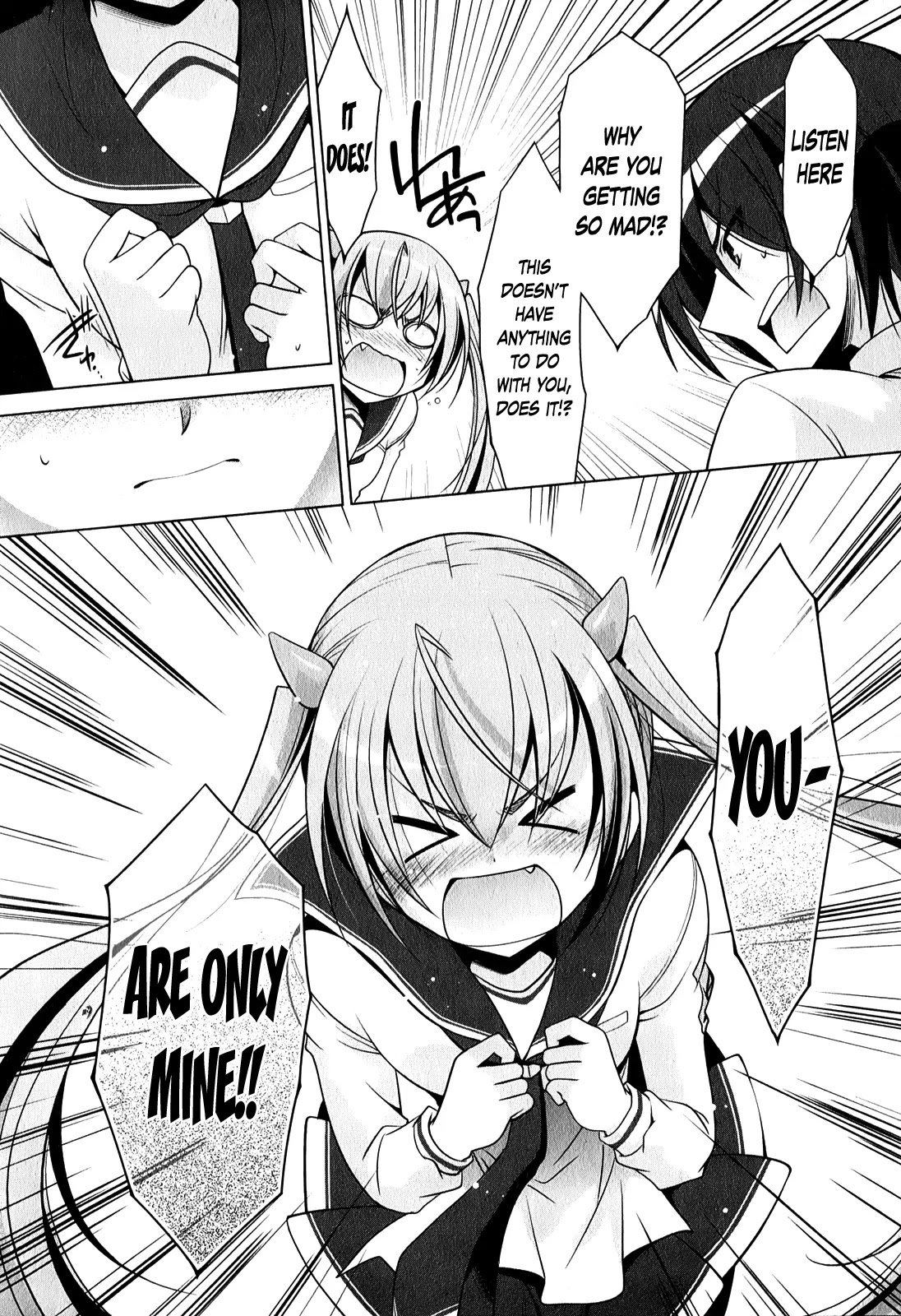 Hidan no Aria Chapter 31 page 15 - Chapter 31: Riko of Butei High