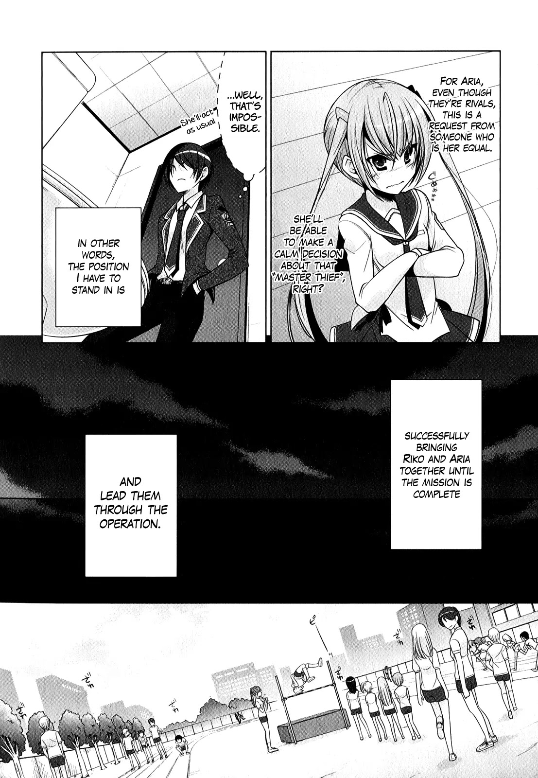 Hidan no Aria Chapter 31 page 19 - Chapter 31: Riko of Butei High