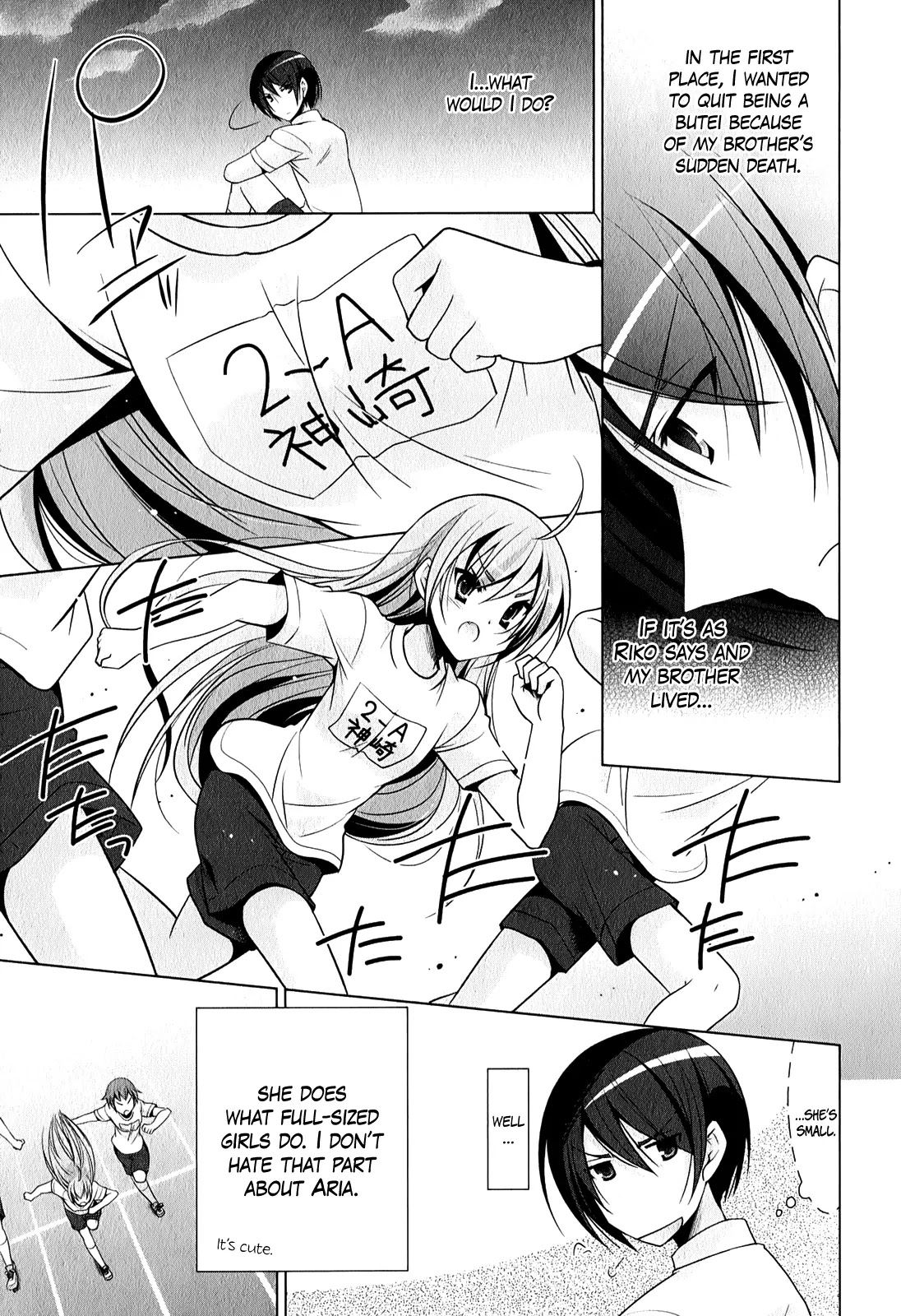 Hidan no Aria Chapter 31 page 22 - Chapter 31: Riko of Butei High