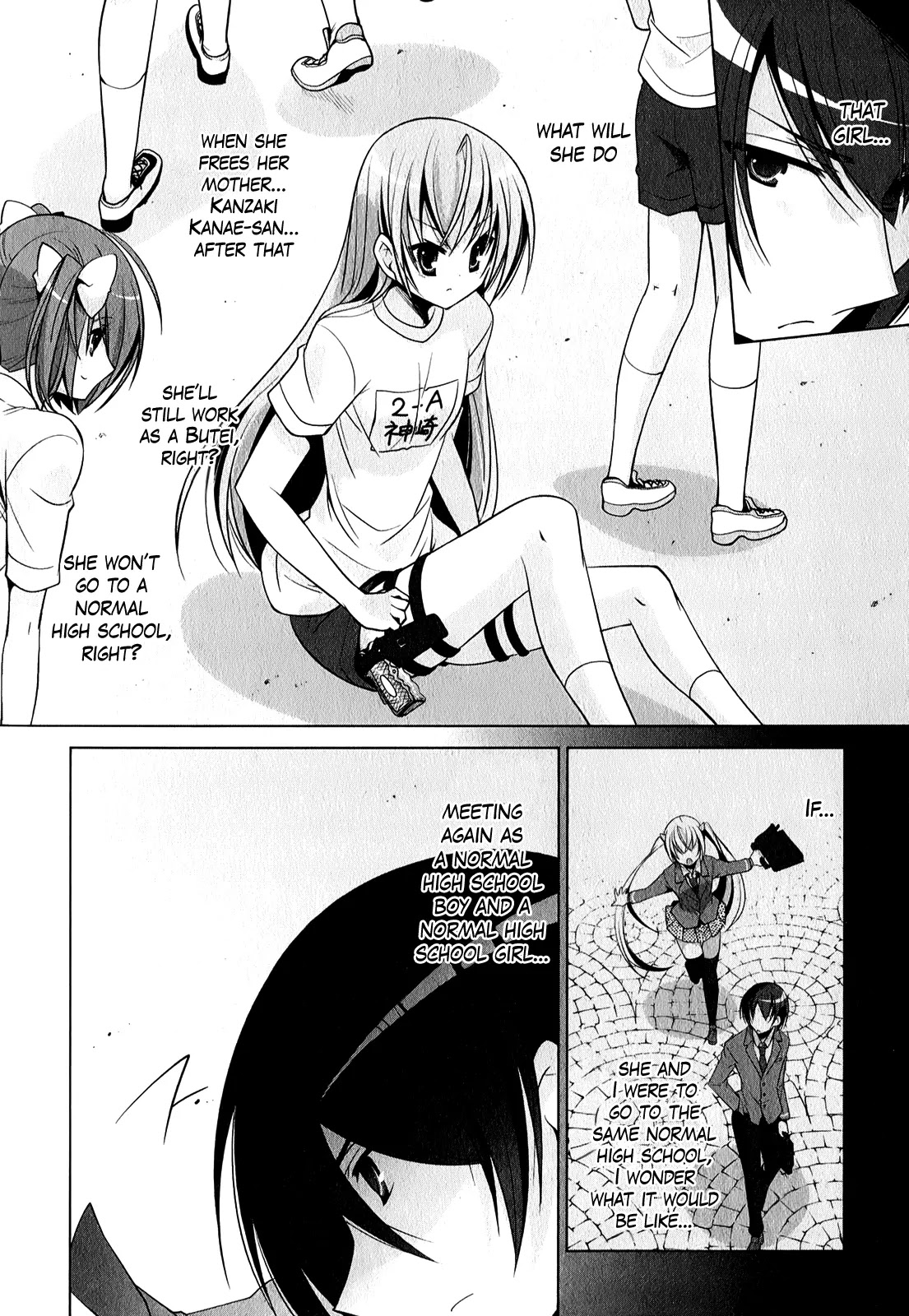 Hidan no Aria Chapter 31 page 23 - Chapter 31: Riko of Butei High