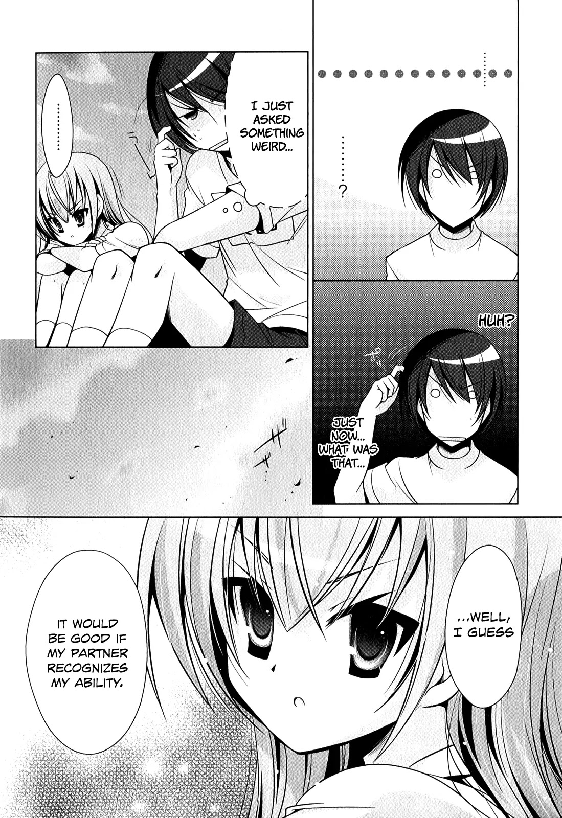 Hidan no Aria Chapter 31 page 25 - Chapter 31: Riko of Butei High
