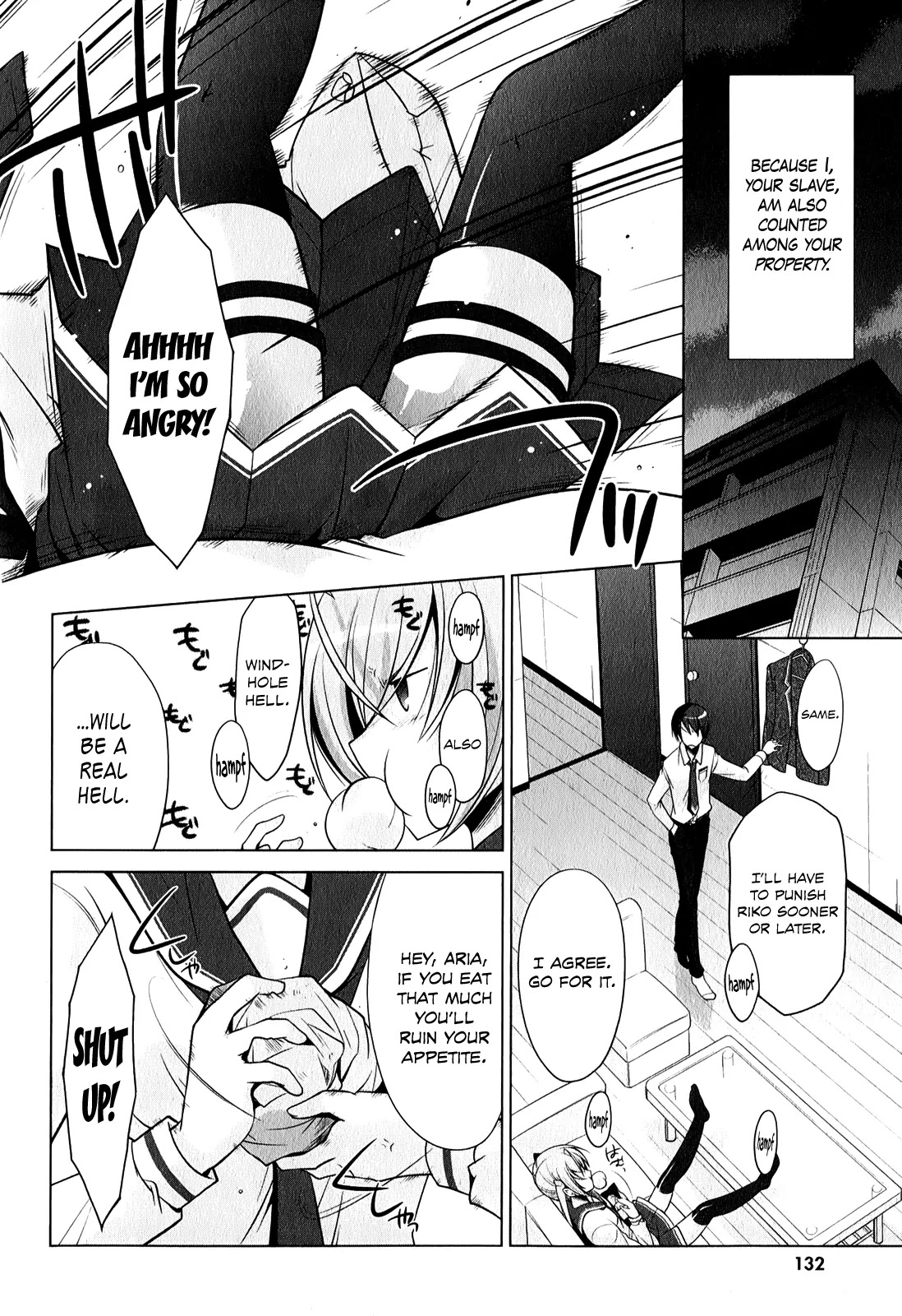 Hidan no Aria Chapter 31 page 5 - Chapter 31: Riko of Butei High