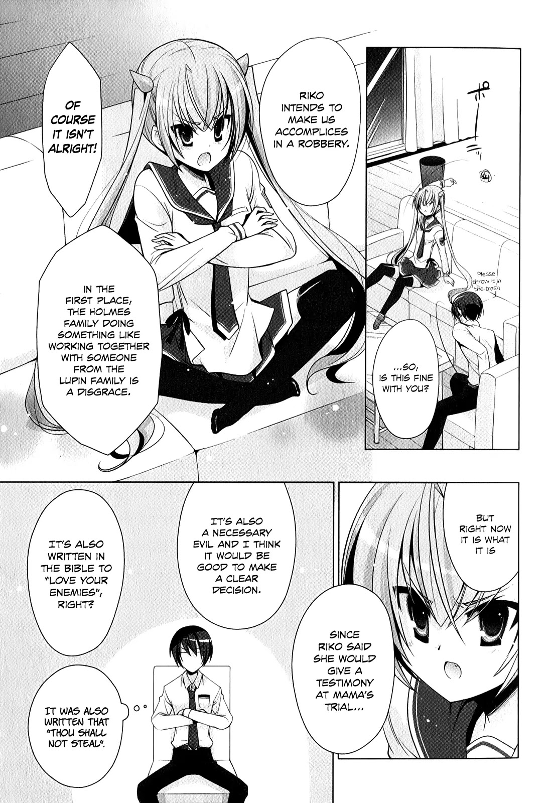 Hidan no Aria Chapter 31 page 6 - Chapter 31: Riko of Butei High