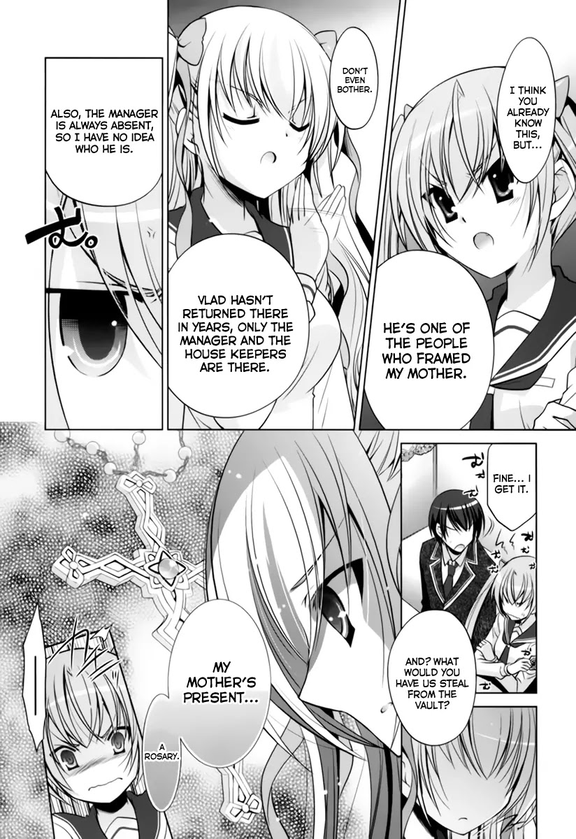 Hidan no Aria Chapter 34 page 10 - Chapter 34: Butei Sealer Town