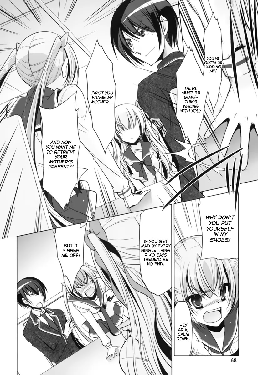 Hidan no Aria Chapter 34 page 11 - Chapter 34: Butei Sealer Town