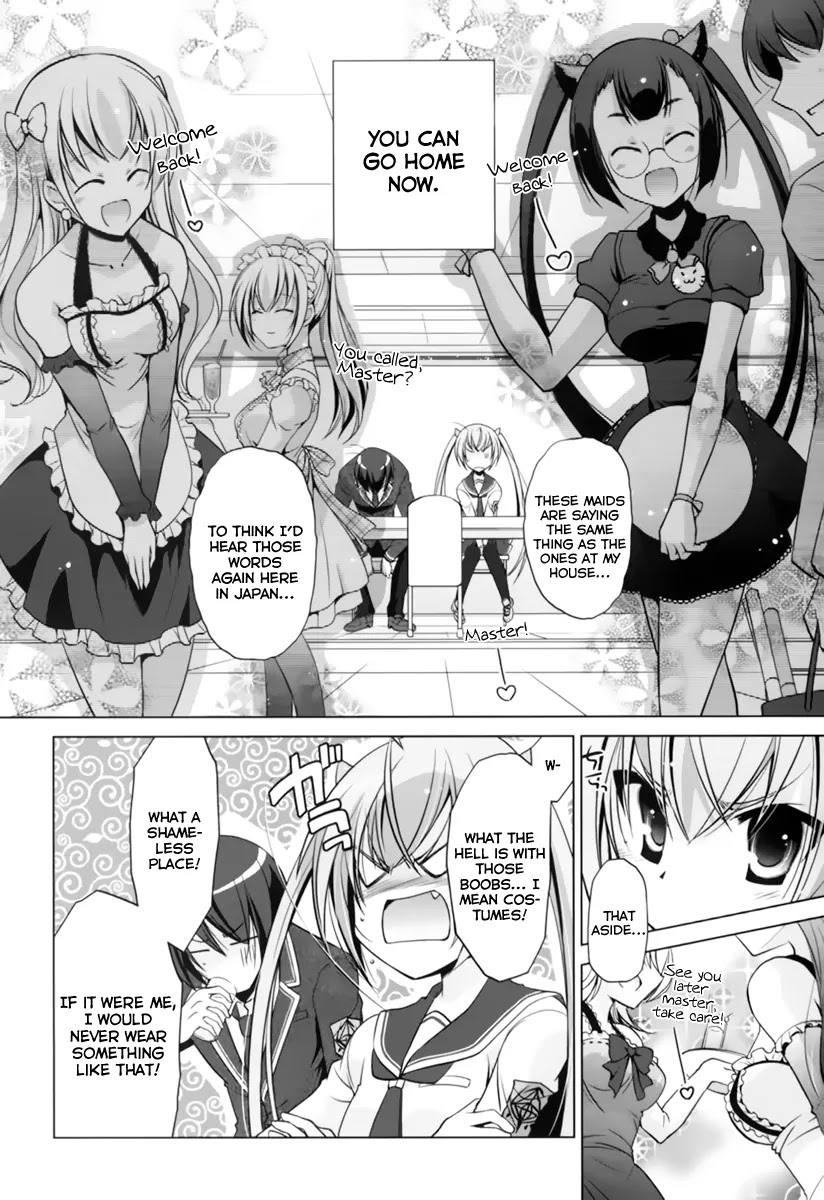 Hidan no Aria Chapter 34 page 3 - Chapter 34: Butei Sealer Town