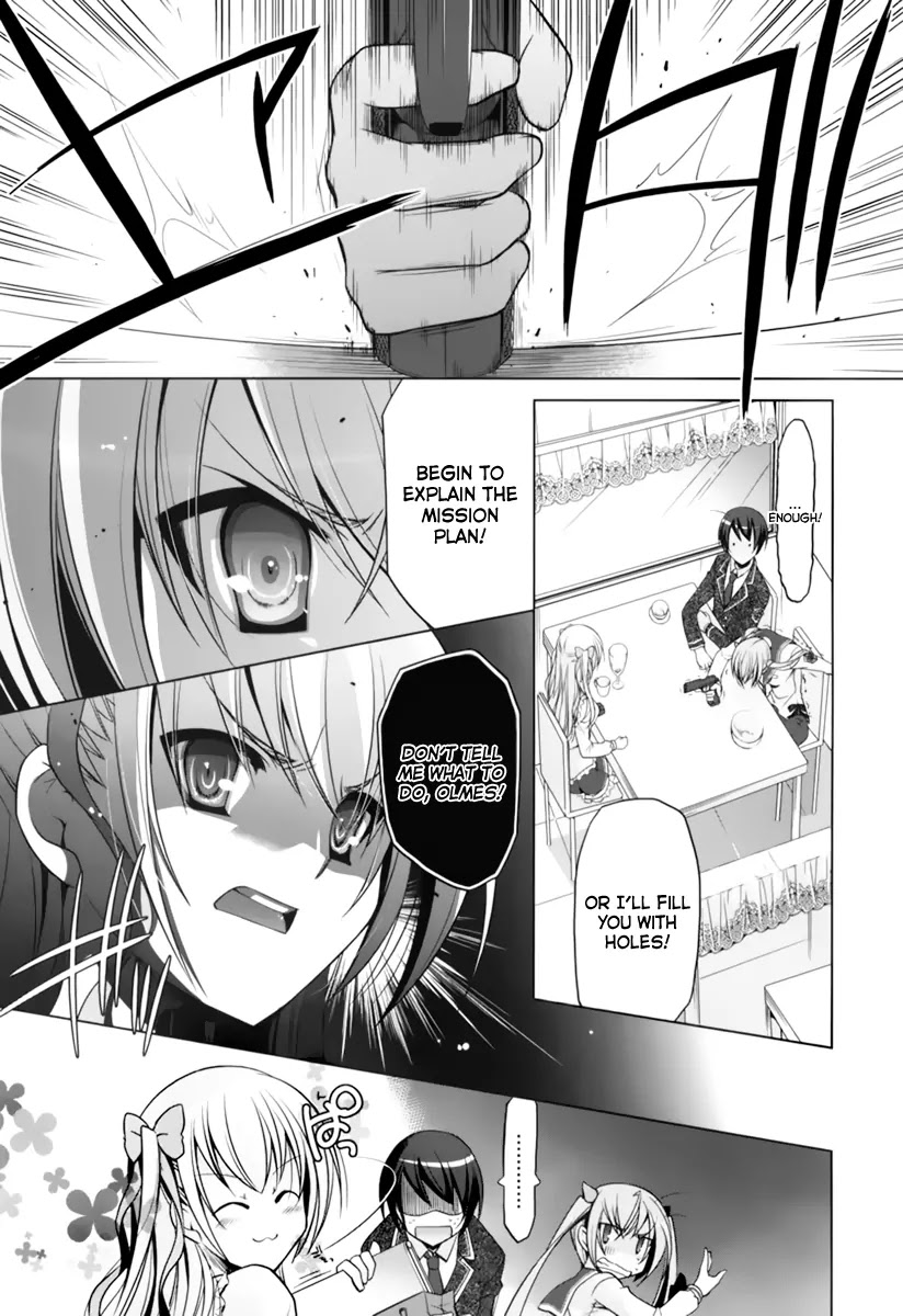 Hidan no Aria Chapter 34 page 7 - Chapter 34: Butei Sealer Town