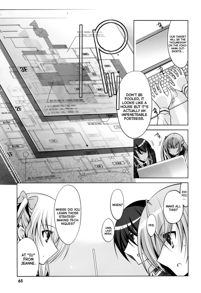 Hidan no Aria Chapter 34 page 8 - Chapter 34: Butei Sealer Town