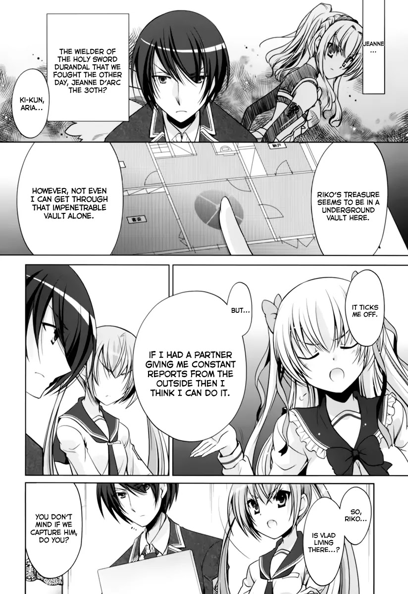 Hidan no Aria Chapter 34 page 9 - Chapter 34: Butei Sealer Town