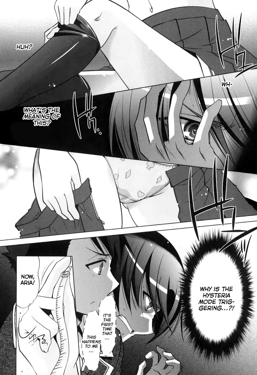 Hidan no Aria Chapter 35 page 13 - Chapter 35: Reki and the Wolf