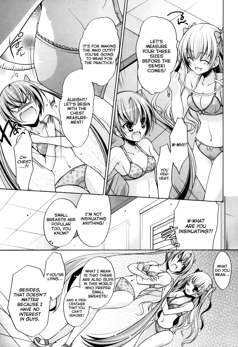 Hidan no Aria Chapter 35 page 14 - Chapter 35: Reki and the Wolf