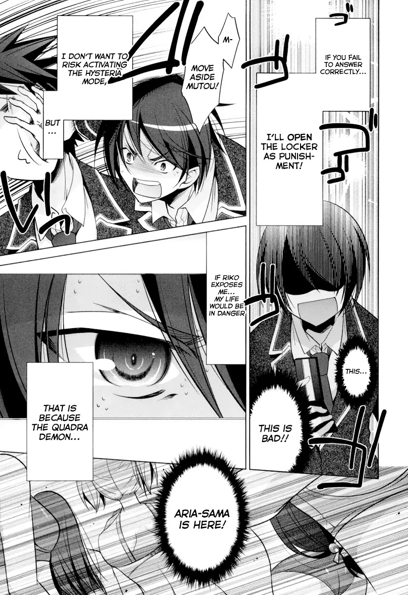 Hidan no Aria Chapter 35 page 8 - Chapter 35: Reki and the Wolf