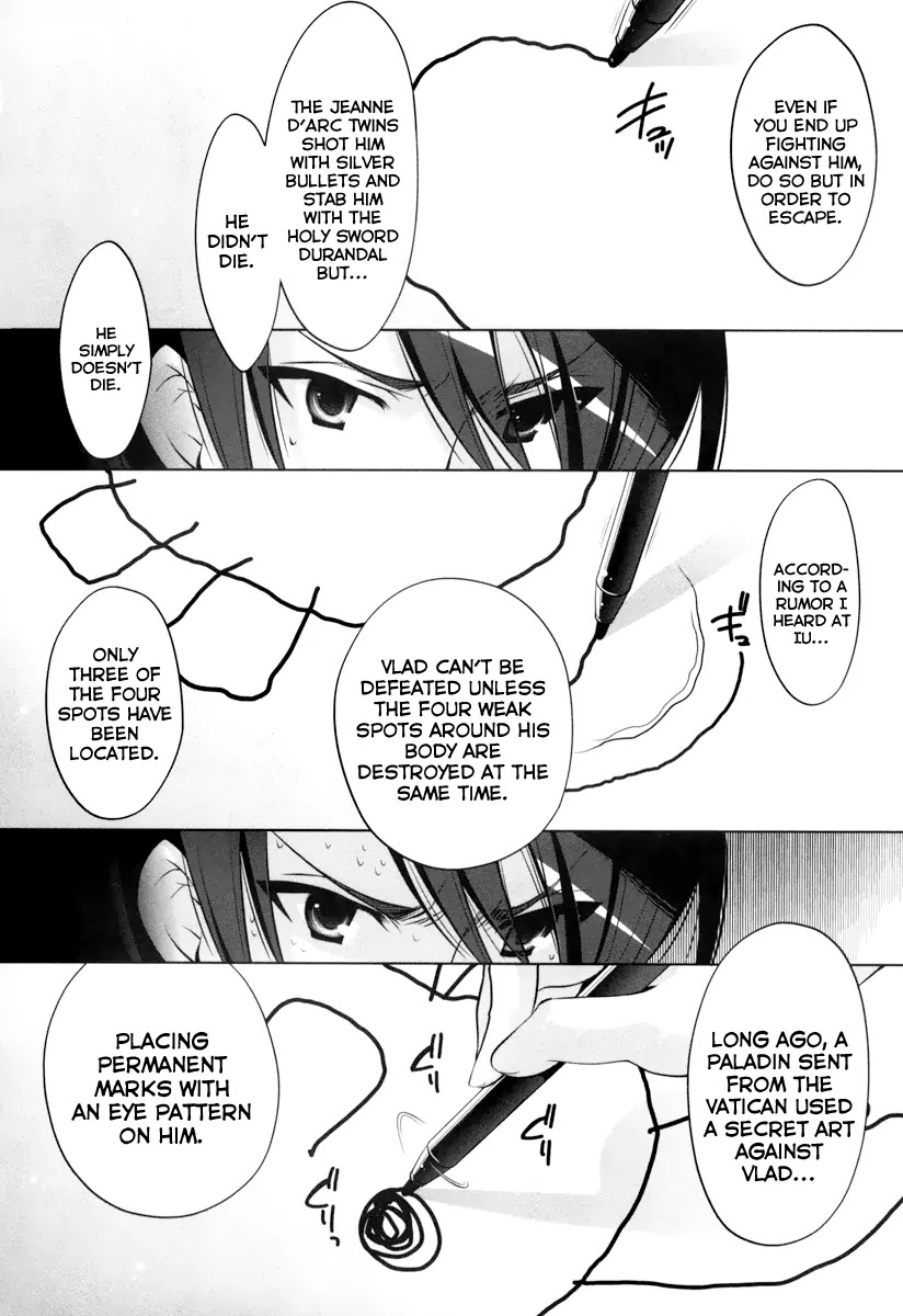 Hidan no Aria Chapter 37 page 27 - Chapter 37: Vlad of the Endless Sin