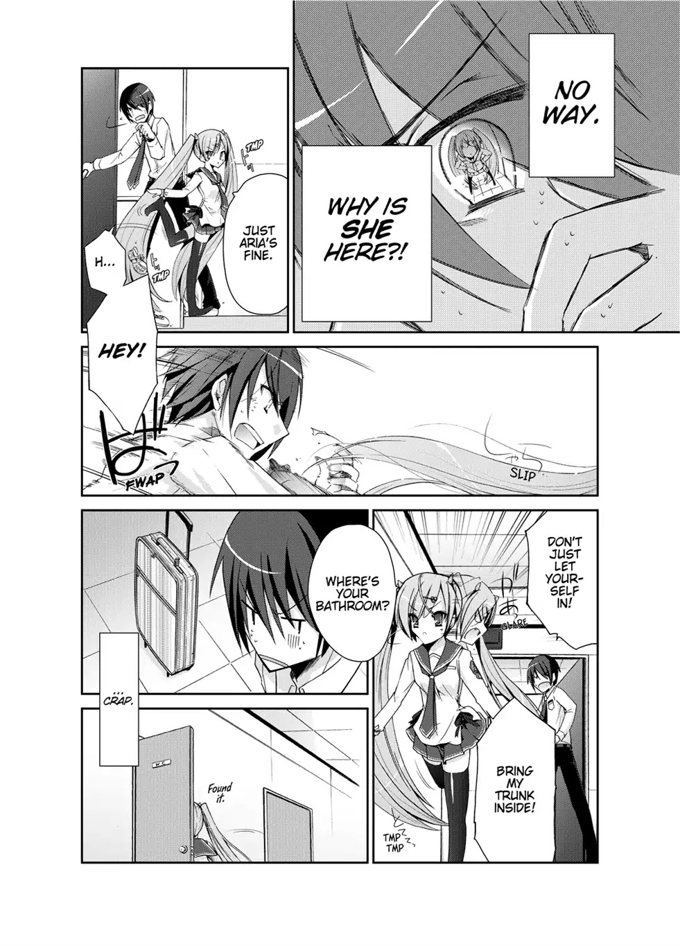 Hidan no Aria Chapter 4 page 11 - Chapter 4: Vol.1 Bullet 4: Be My Slave!