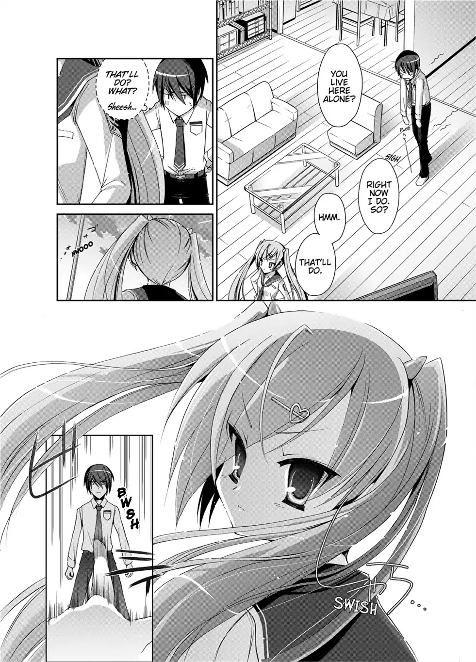 Hidan no Aria Chapter 4 page 13 - Chapter 4: Vol.1 Bullet 4: Be My Slave!