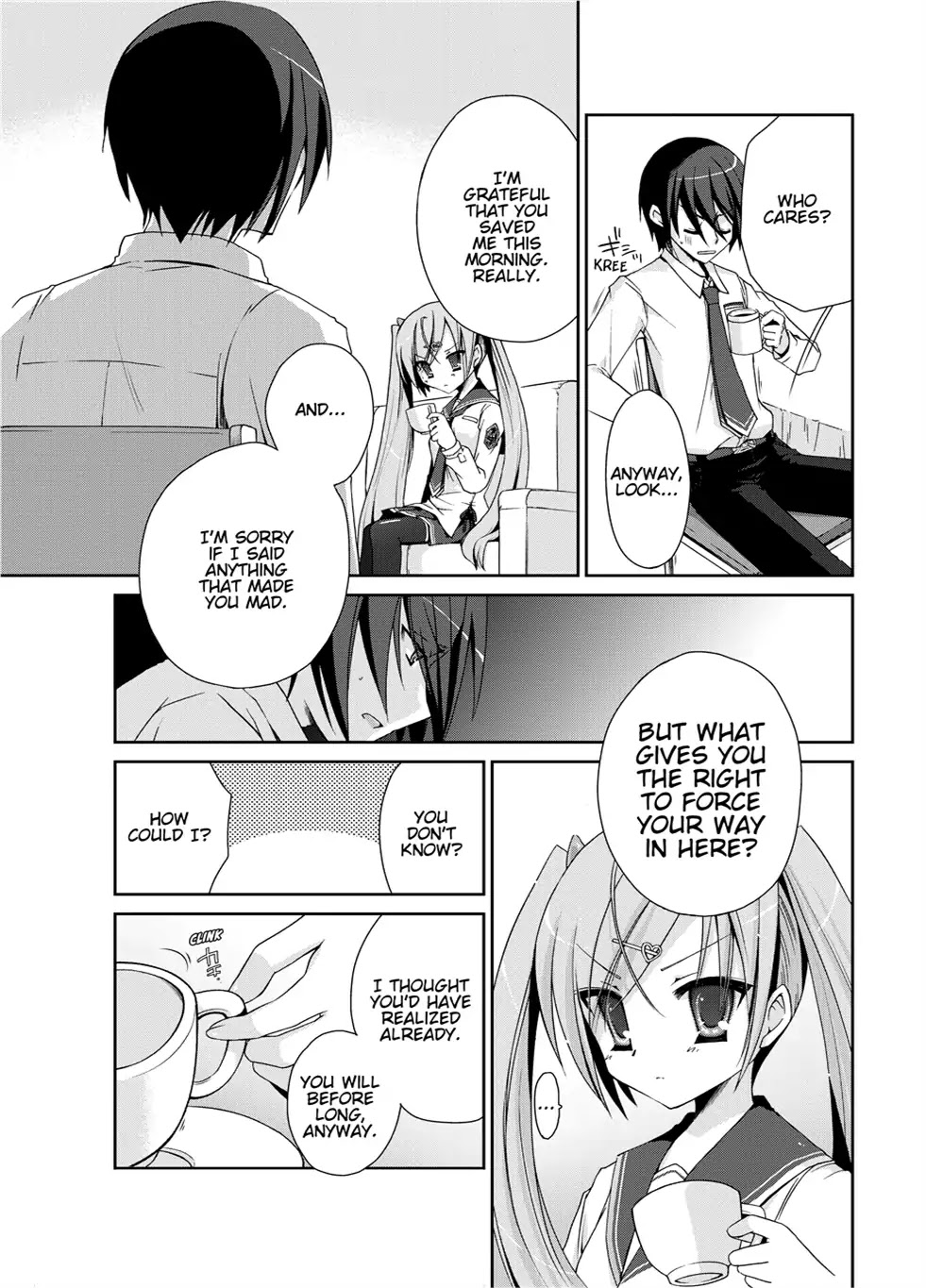 Hidan no Aria Chapter 4 page 18 - Chapter 4: Vol.1 Bullet 4: Be My Slave!