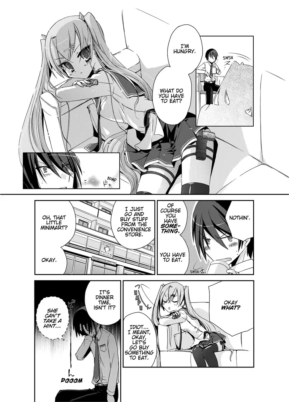 Hidan no Aria Chapter 4 page 19 - Chapter 4: Vol.1 Bullet 4: Be My Slave!