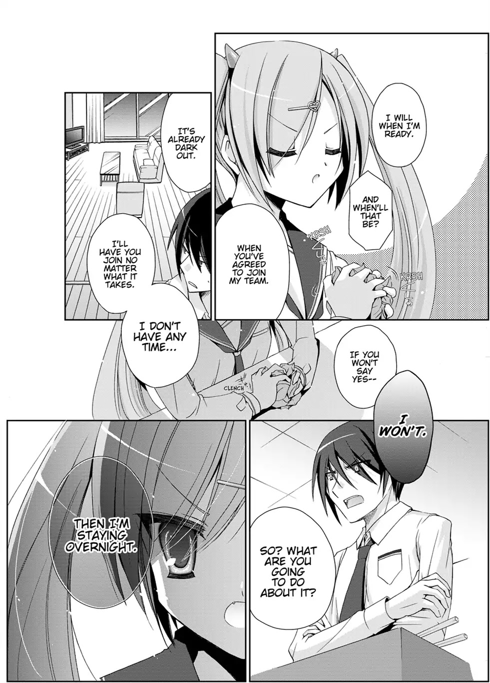 Hidan no Aria Chapter 4 page 24 - Chapter 4: Vol.1 Bullet 4: Be My Slave!
