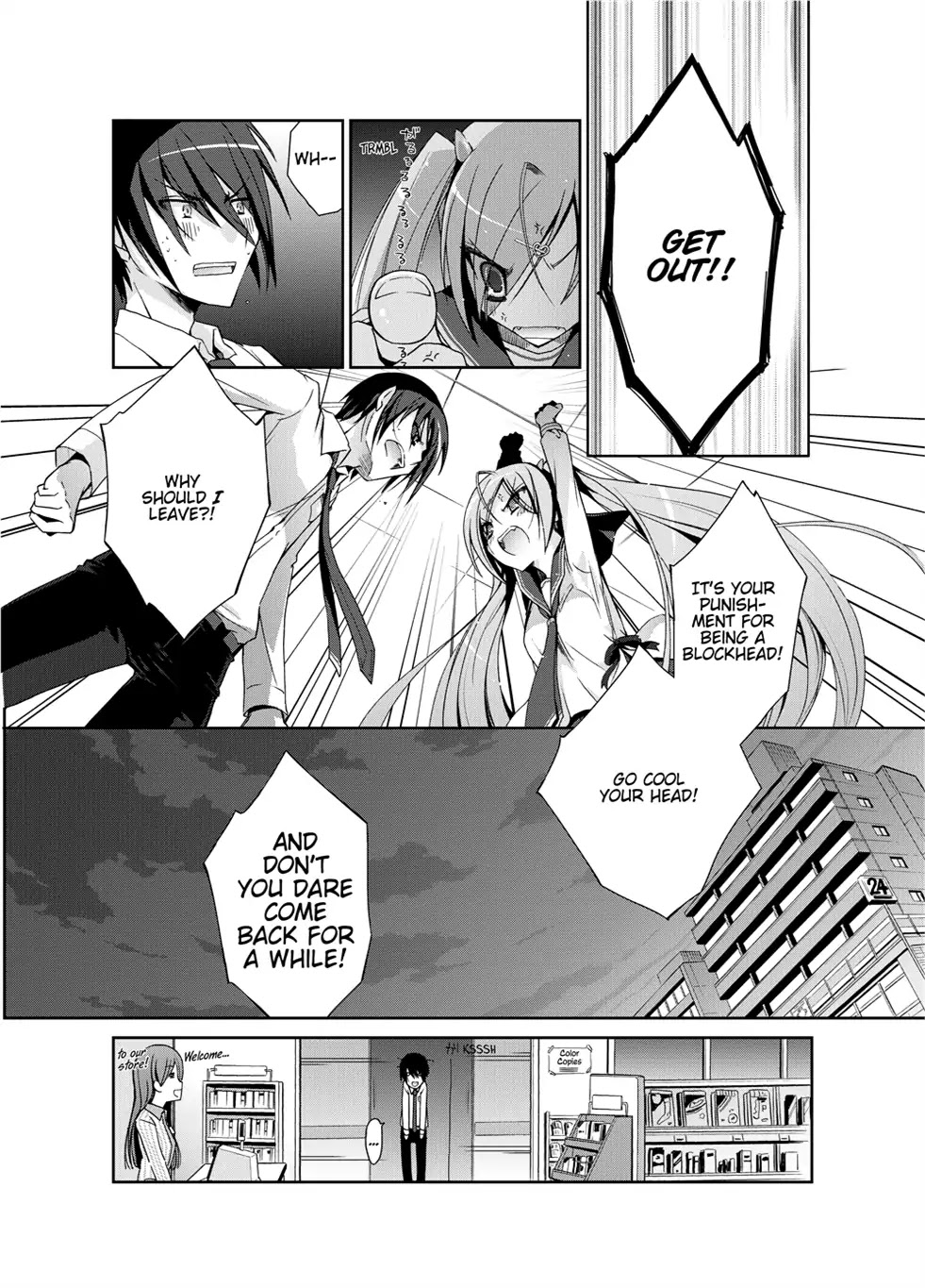 Hidan no Aria Chapter 4 page 26 - Chapter 4: Vol.1 Bullet 4: Be My Slave!