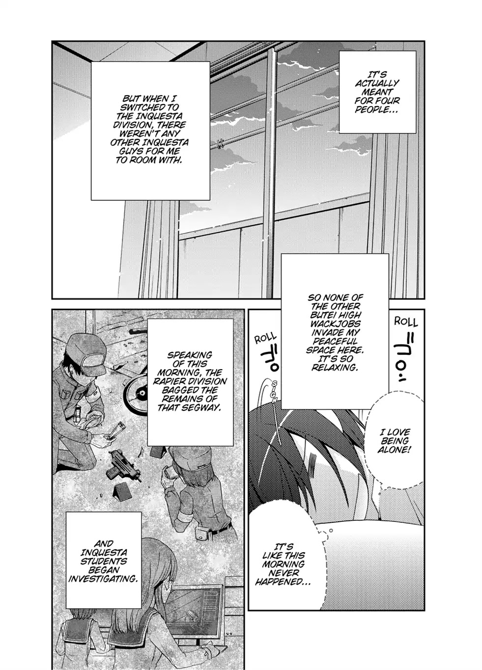Hidan no Aria Chapter 4 page 7 - Chapter 4: Vol.1 Bullet 4: Be My Slave!