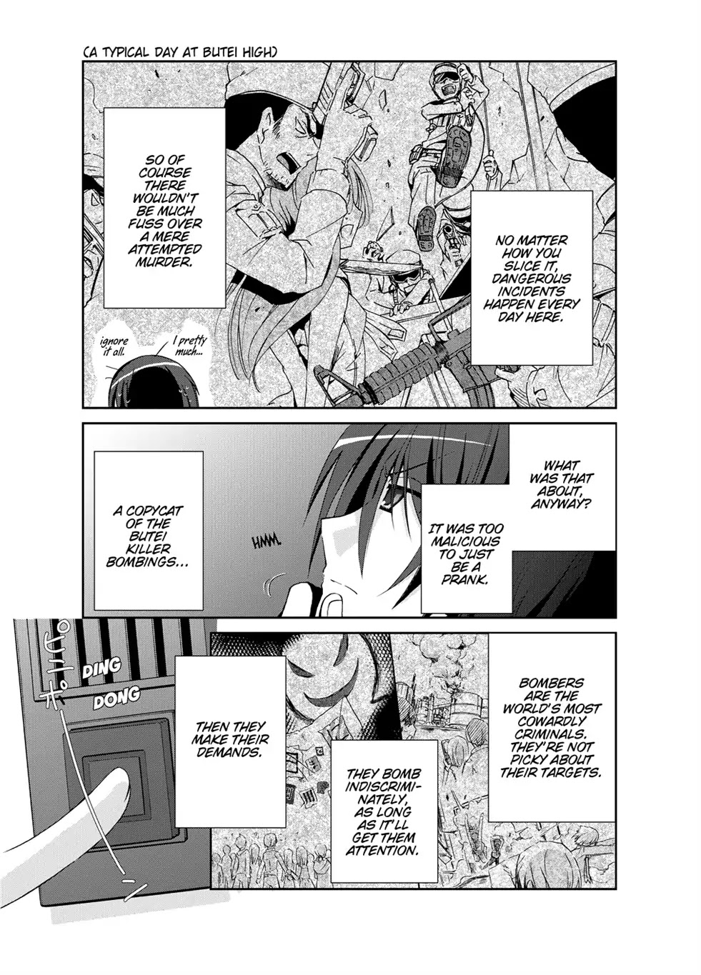 Hidan no Aria Chapter 4 page 8 - Chapter 4: Vol.1 Bullet 4: Be My Slave!