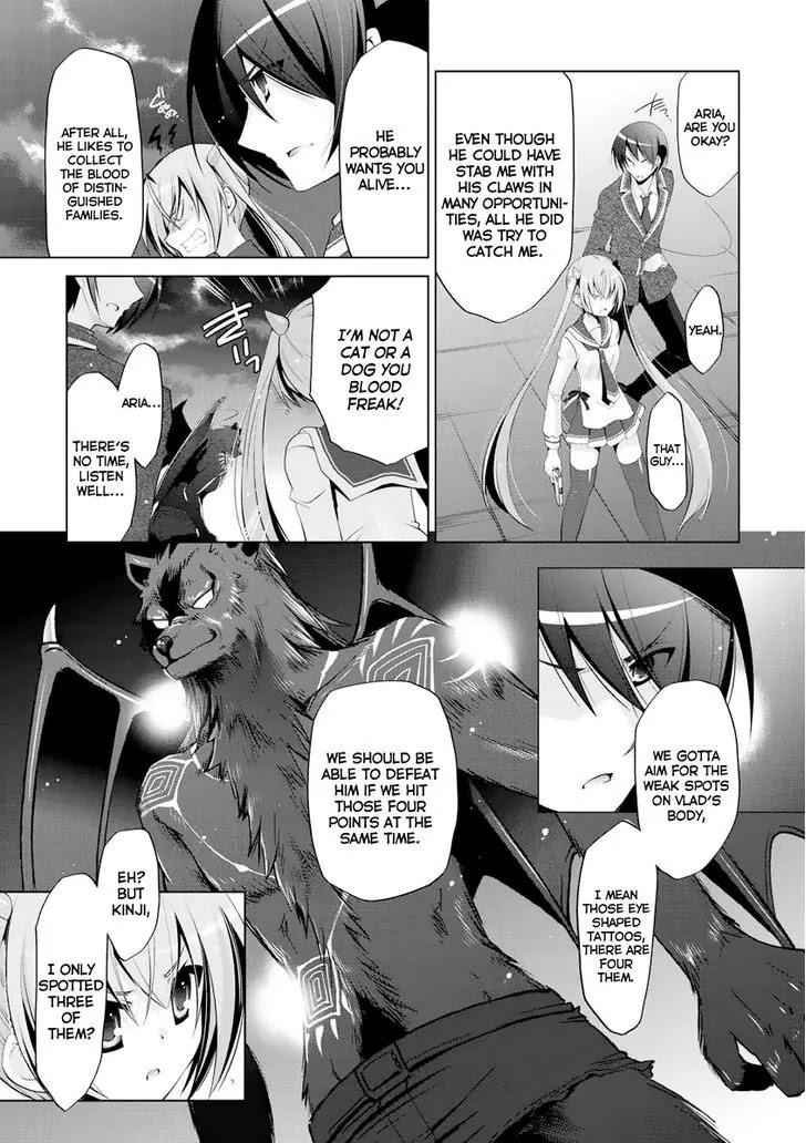 Hidan no Aria Chapter 43 page 14 - Chapter 43: Hysteria mode canceler