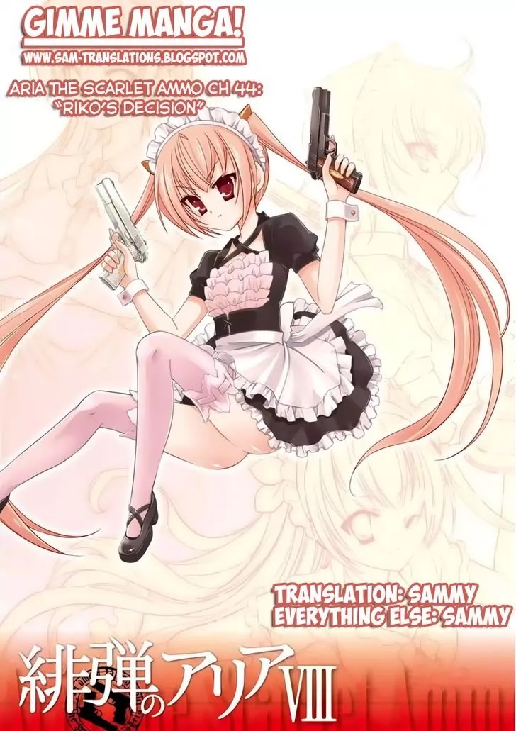 Hidan no Aria Chapter 44 page 1 - Chapter 44: Riko's decision