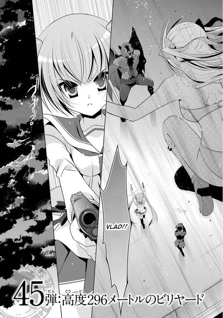 Hidan no Aria Chapter 45 page 1 - Chapter 45: A Billard at 296 Meters High