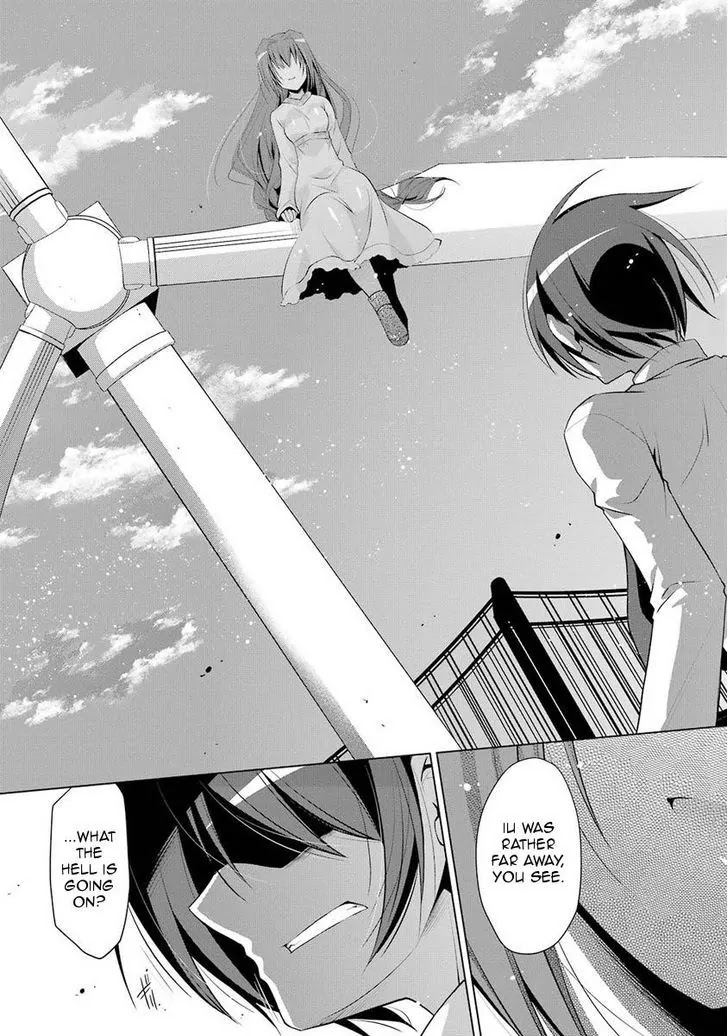 Hidan no Aria Chapter 45 page 27 - Chapter 45: A Billard at 296 Meters High