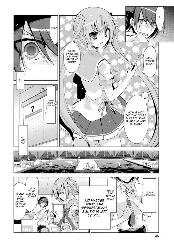Hidan no Aria Chapter 46 page 15 - Chapter 46: The Invisible Bullet