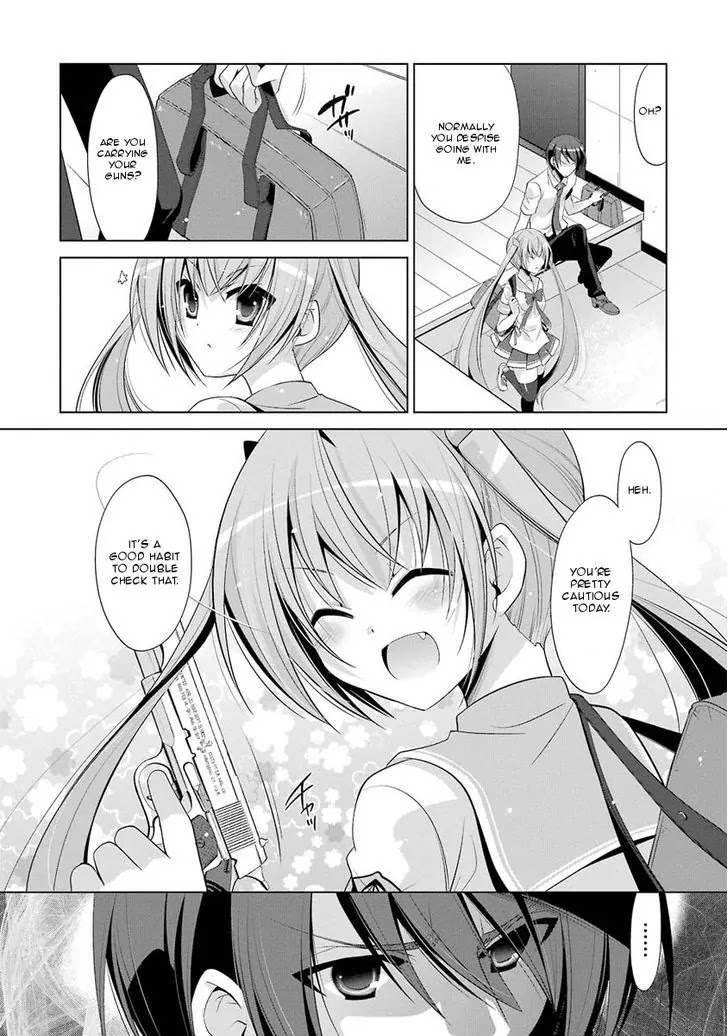 Hidan no Aria Chapter 46 page 17 - Chapter 46: The Invisible Bullet