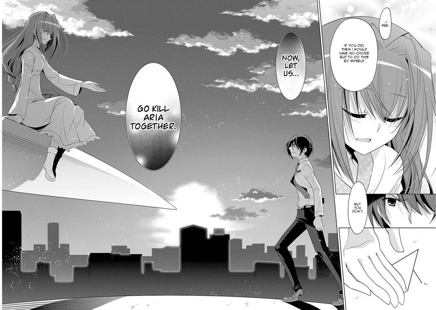 Hidan no Aria Chapter 46 page 4 - Chapter 46: The Invisible Bullet
