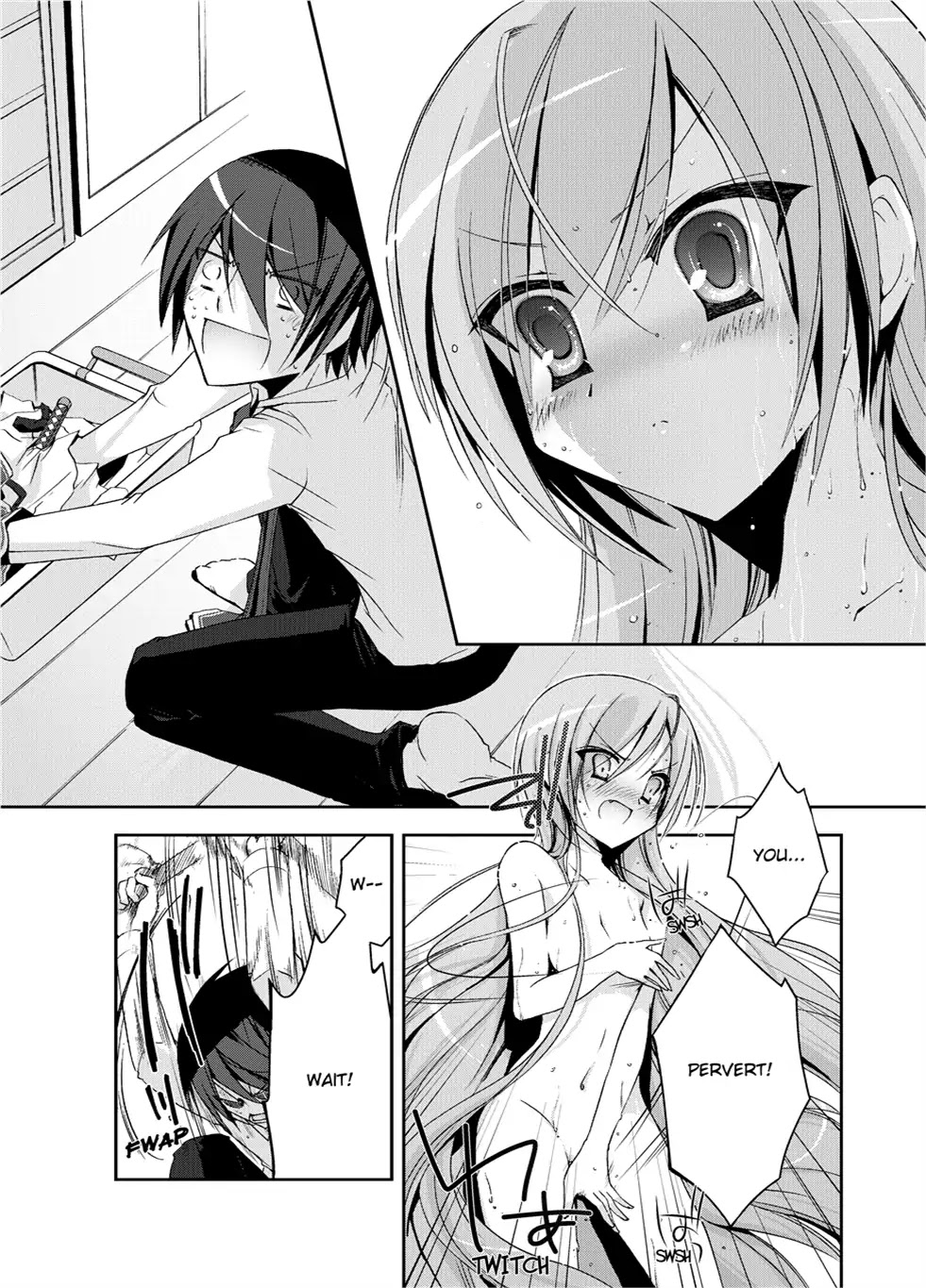 Hidan no Aria Chapter 5 page 11 - Chapter 5: Vol.1 Bullet 5: Between a Rock and a Hard Place