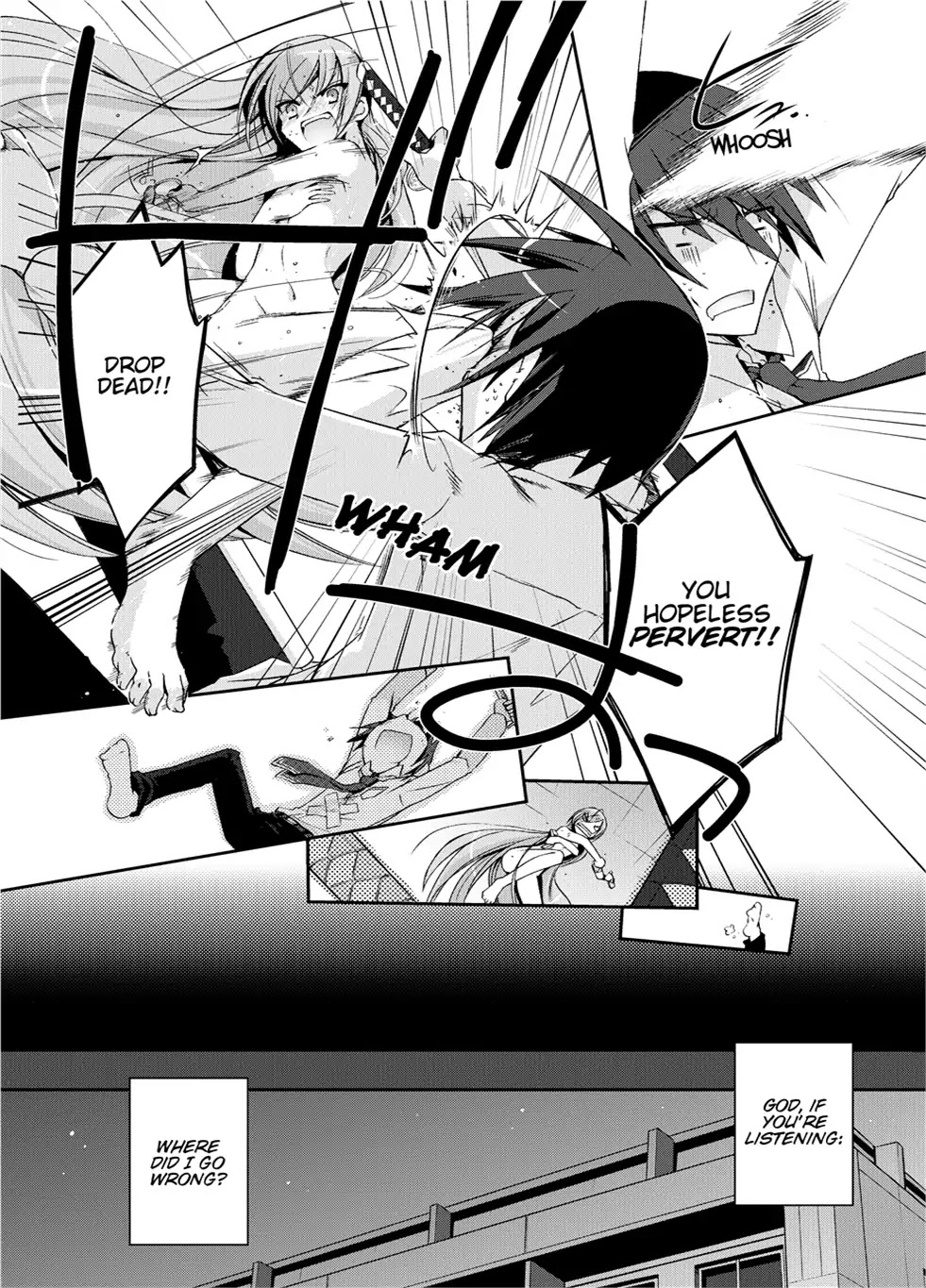 Hidan no Aria Chapter 5 page 13 - Chapter 5: Vol.1 Bullet 5: Between a Rock and a Hard Place