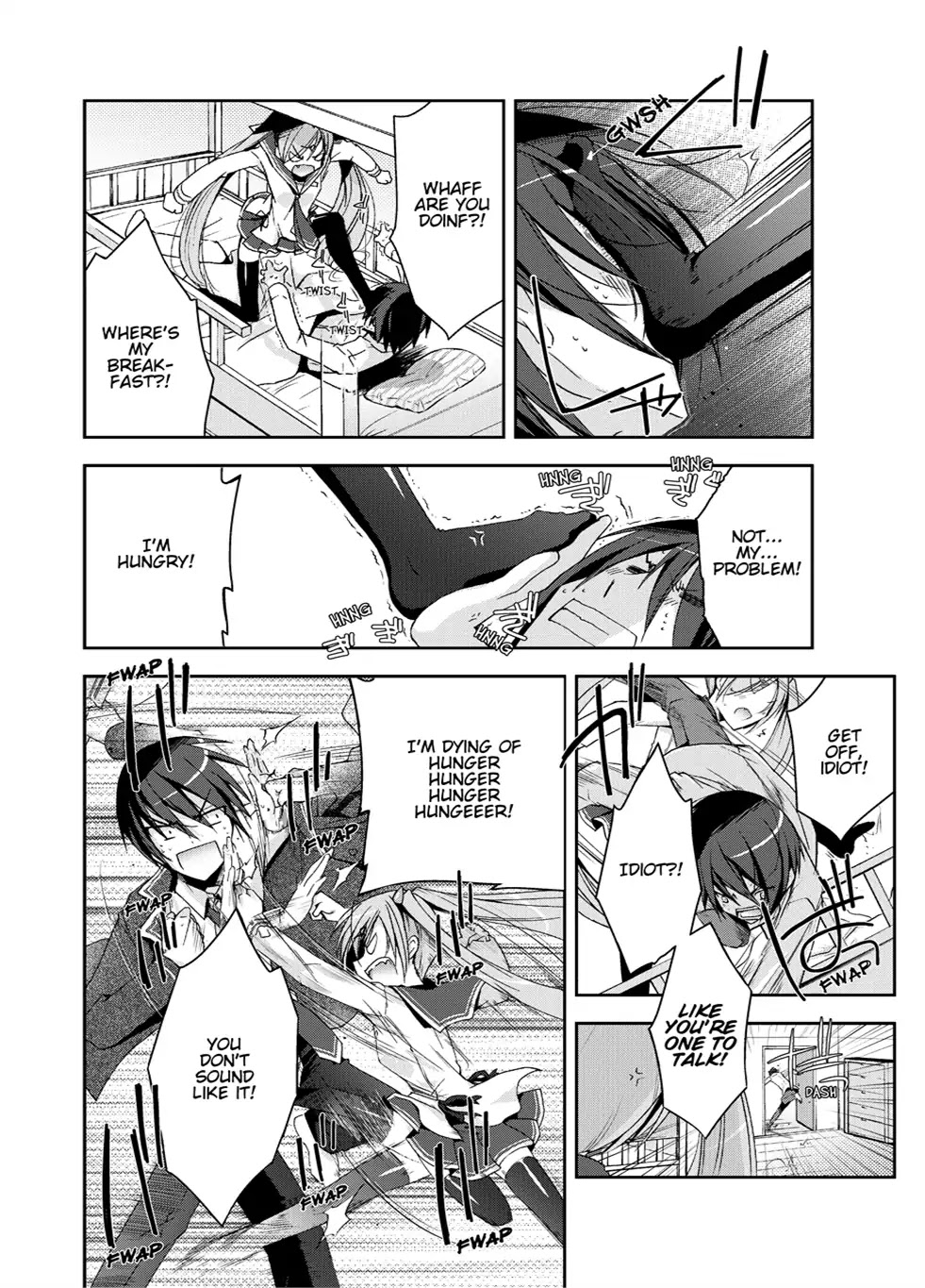 Hidan no Aria Chapter 5 page 16 - Chapter 5: Vol.1 Bullet 5: Between a Rock and a Hard Place