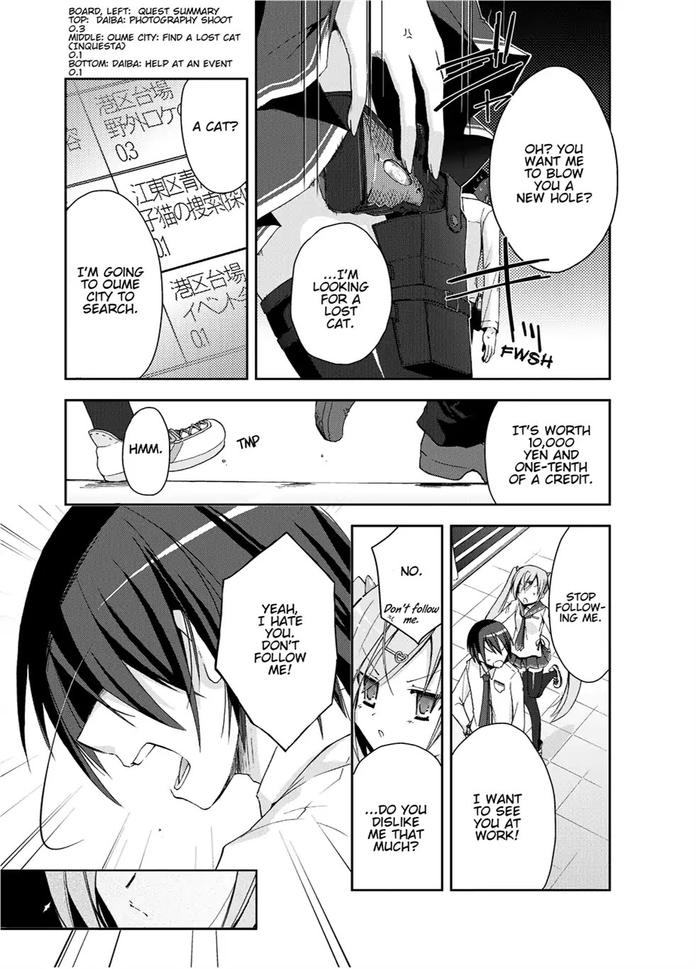 Hidan no Aria Chapter 5 page 24 - Chapter 5: Vol.1 Bullet 5: Between a Rock and a Hard Place