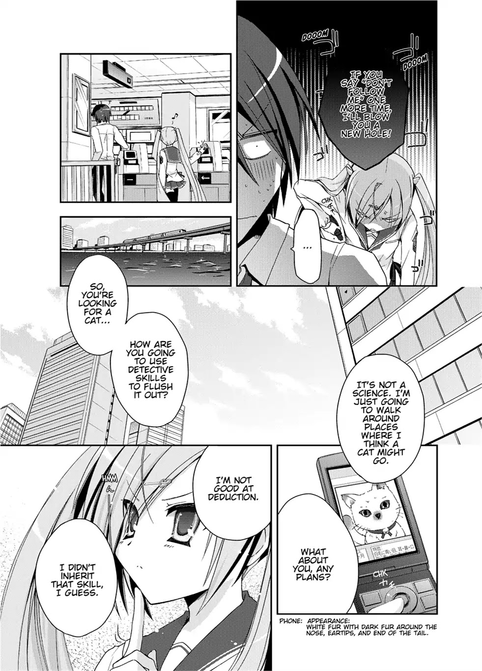 Hidan no Aria Chapter 5 page 25 - Chapter 5: Vol.1 Bullet 5: Between a Rock and a Hard Place
