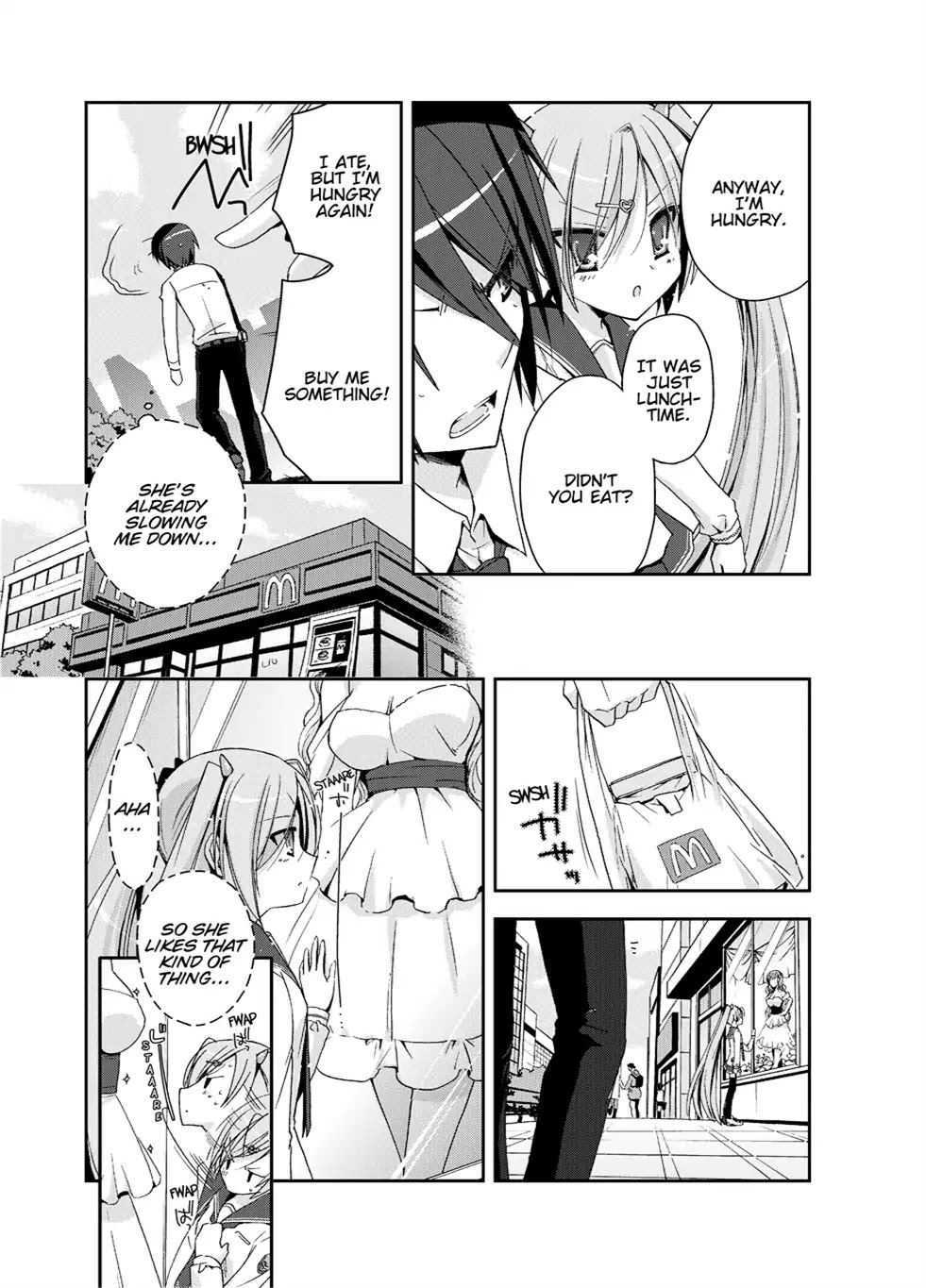Hidan no Aria Chapter 5 page 26 - Chapter 5: Vol.1 Bullet 5: Between a Rock and a Hard Place