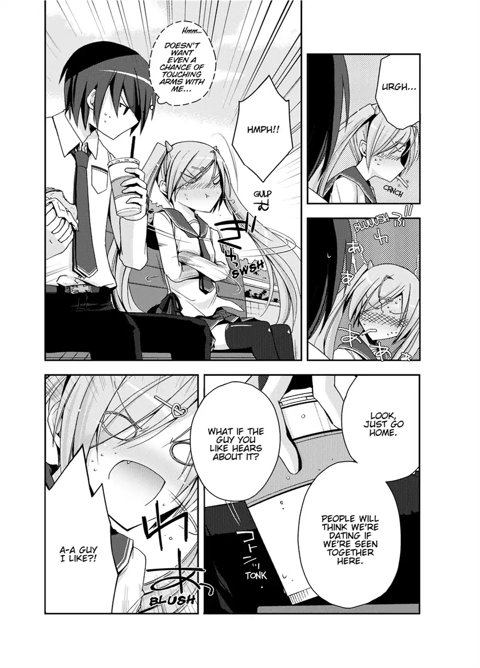 Hidan no Aria Chapter 5 page 28 - Chapter 5: Vol.1 Bullet 5: Between a Rock and a Hard Place