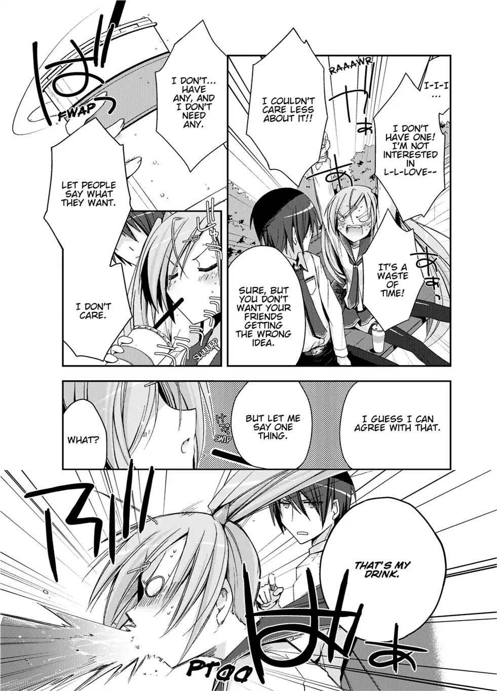 Hidan no Aria Chapter 5 page 29 - Chapter 5: Vol.1 Bullet 5: Between a Rock and a Hard Place