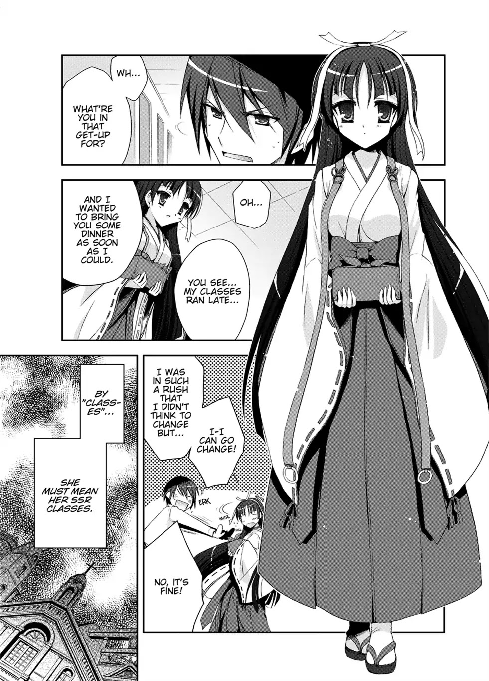 Hidan no Aria Chapter 5 page 3 - Chapter 5: Vol.1 Bullet 5: Between a Rock and a Hard Place