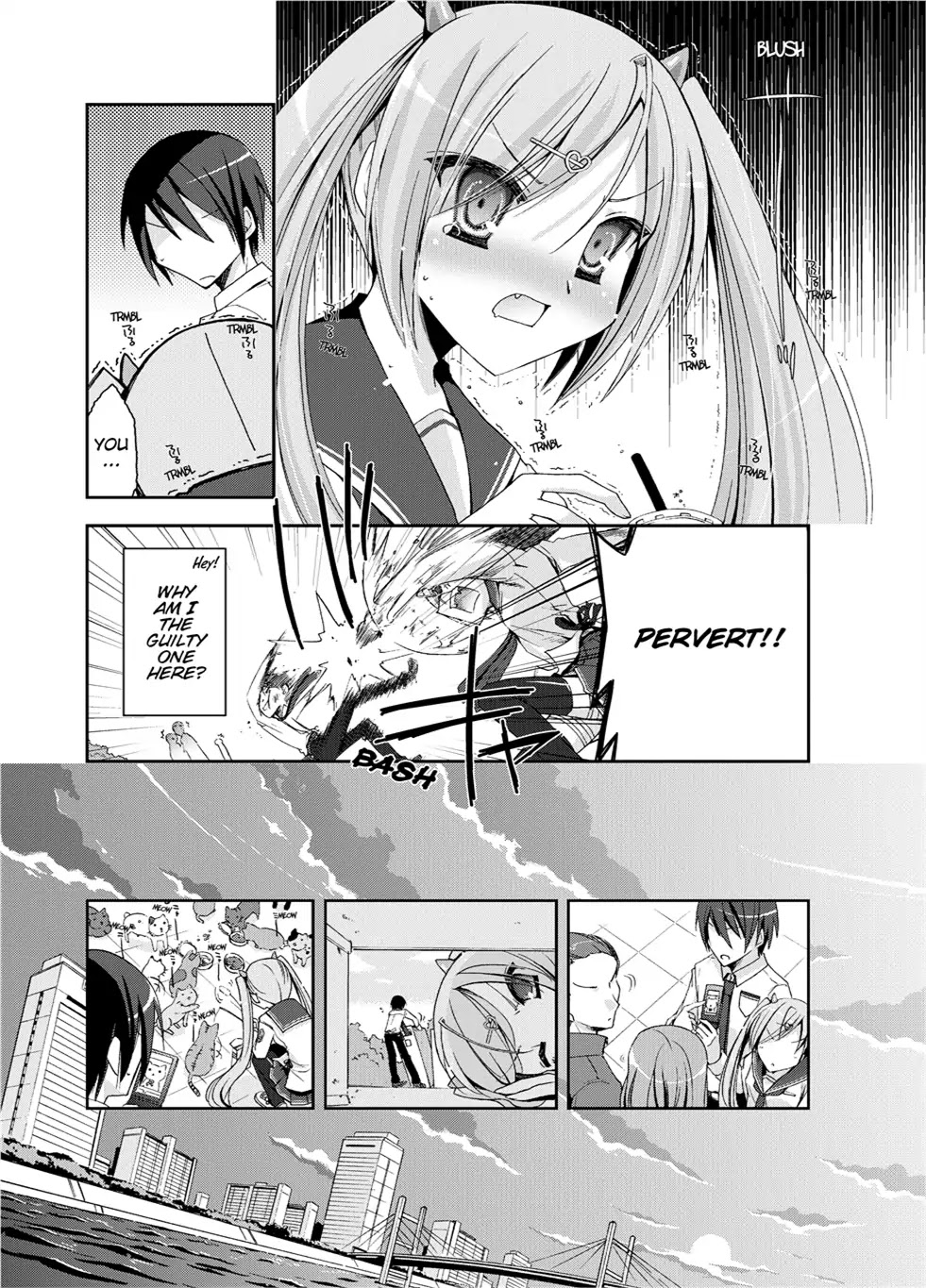 Hidan no Aria Chapter 5 page 30 - Chapter 5: Vol.1 Bullet 5: Between a Rock and a Hard Place